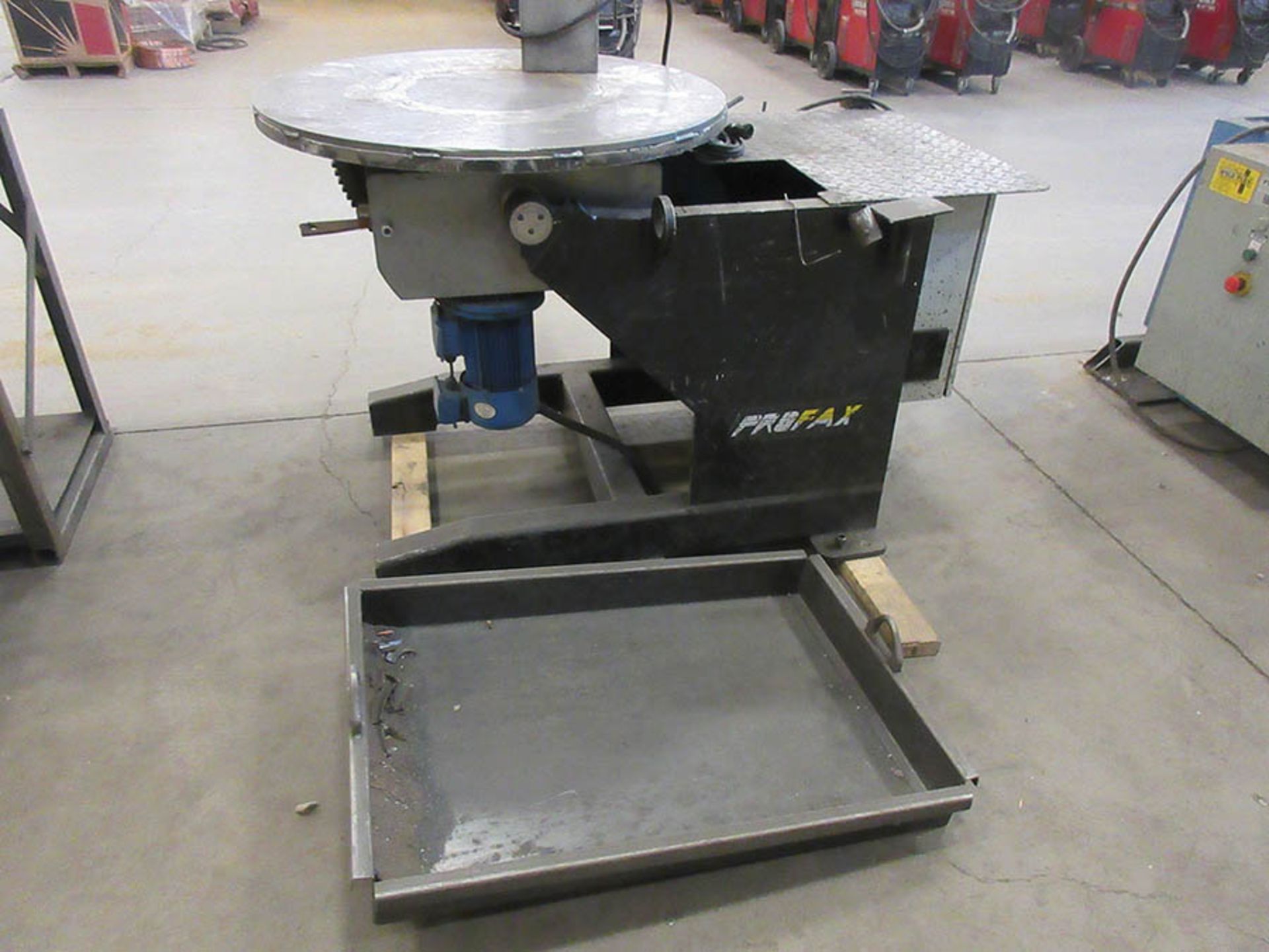 PROFAX WELDING POSITIONER, MODEL: WP-2000-4, LOAD 2000 LBS./V, CAP 3200 LBS./H, TABLE DIA. 35. - Image 3 of 4