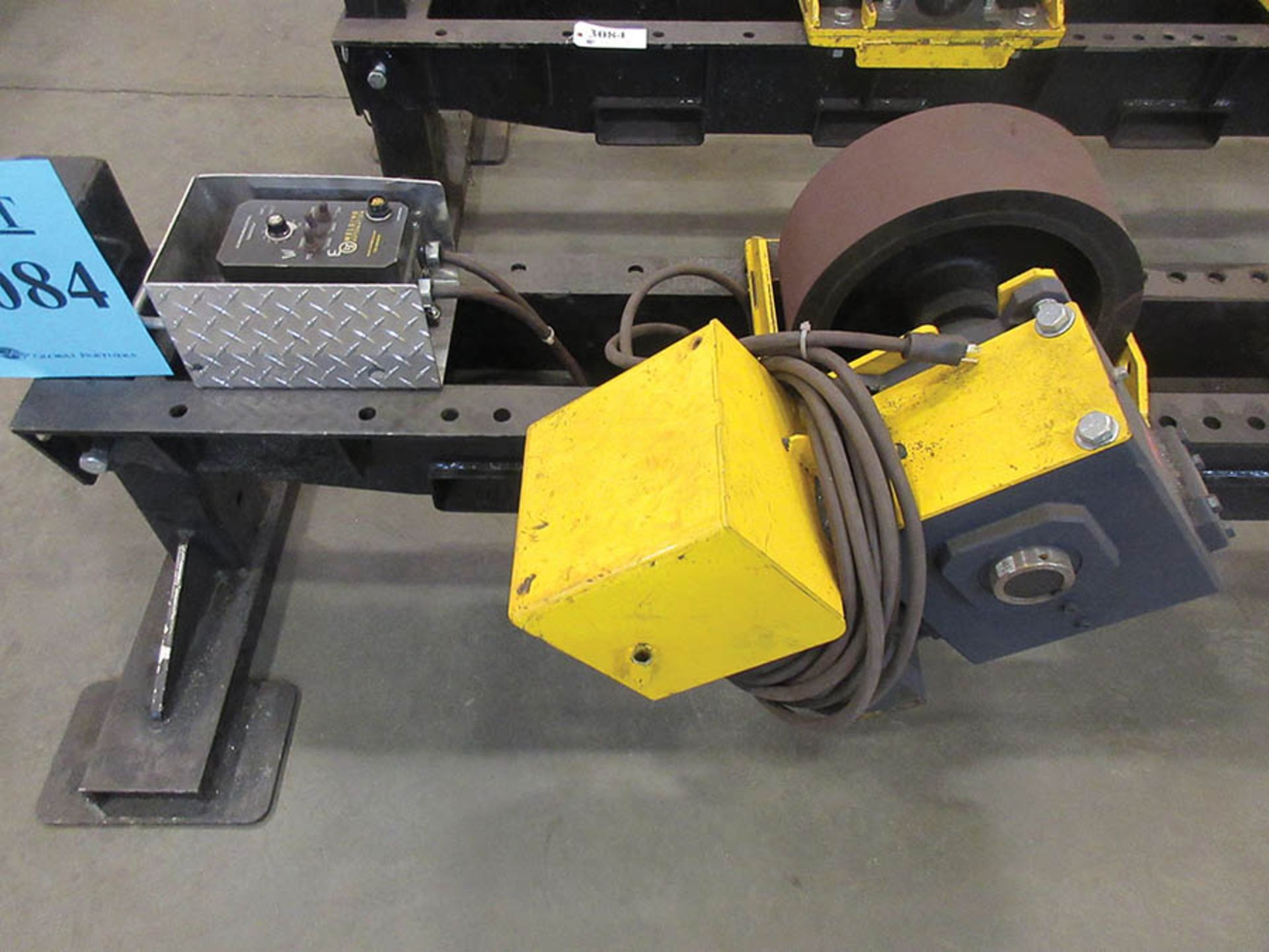 LJ WELDING AUTOMATION 12-TON HEIGHT ADJUSTABLE TANK TURNING ROLL SET, (QTY.1) LJ WELDING - Image 4 of 4