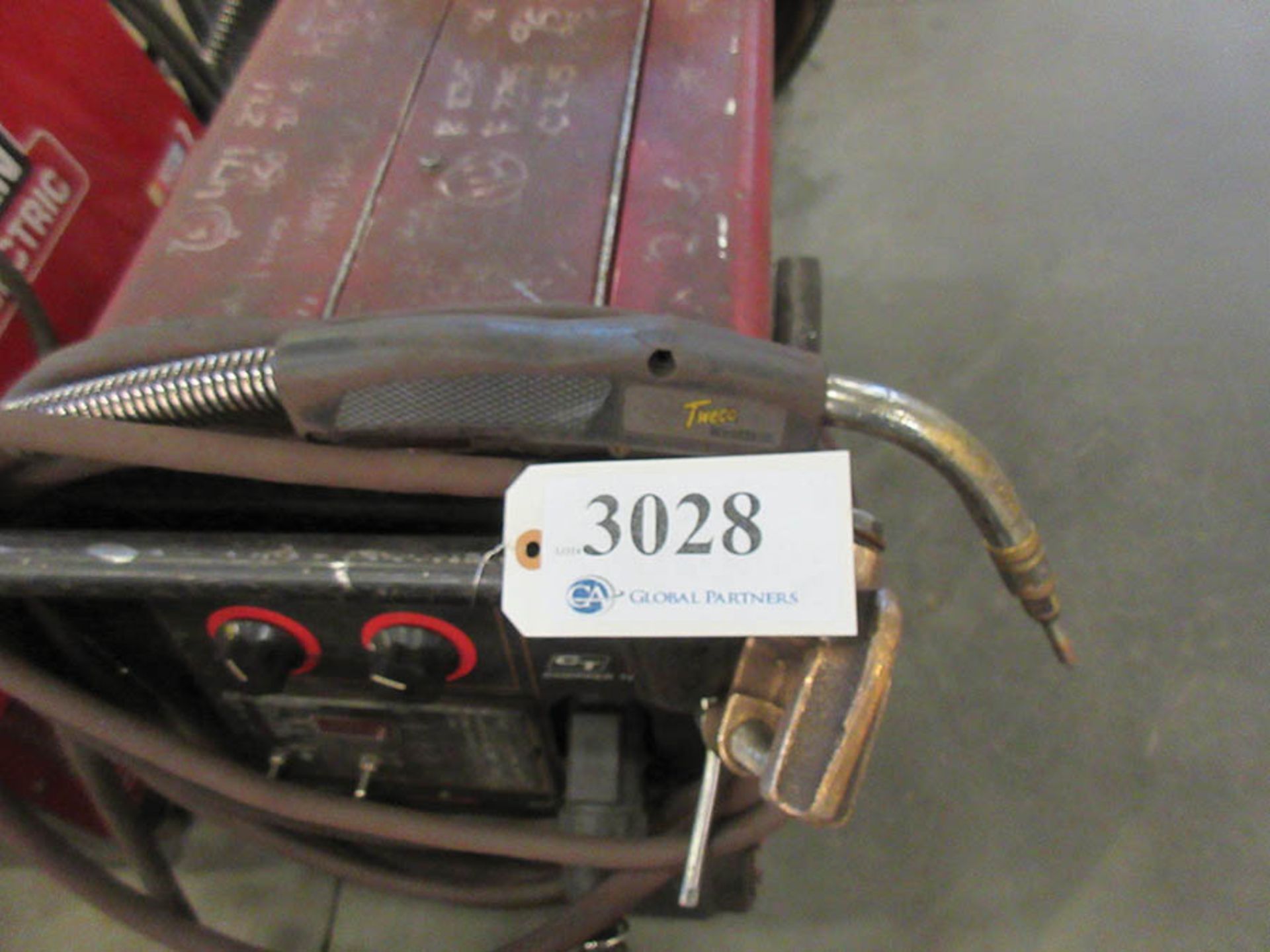 LINCOLN ELECTRIC 350MP POWER MIG WELDER WITH TWECO WELDSKILL MIG GUN, #46 - Image 3 of 3