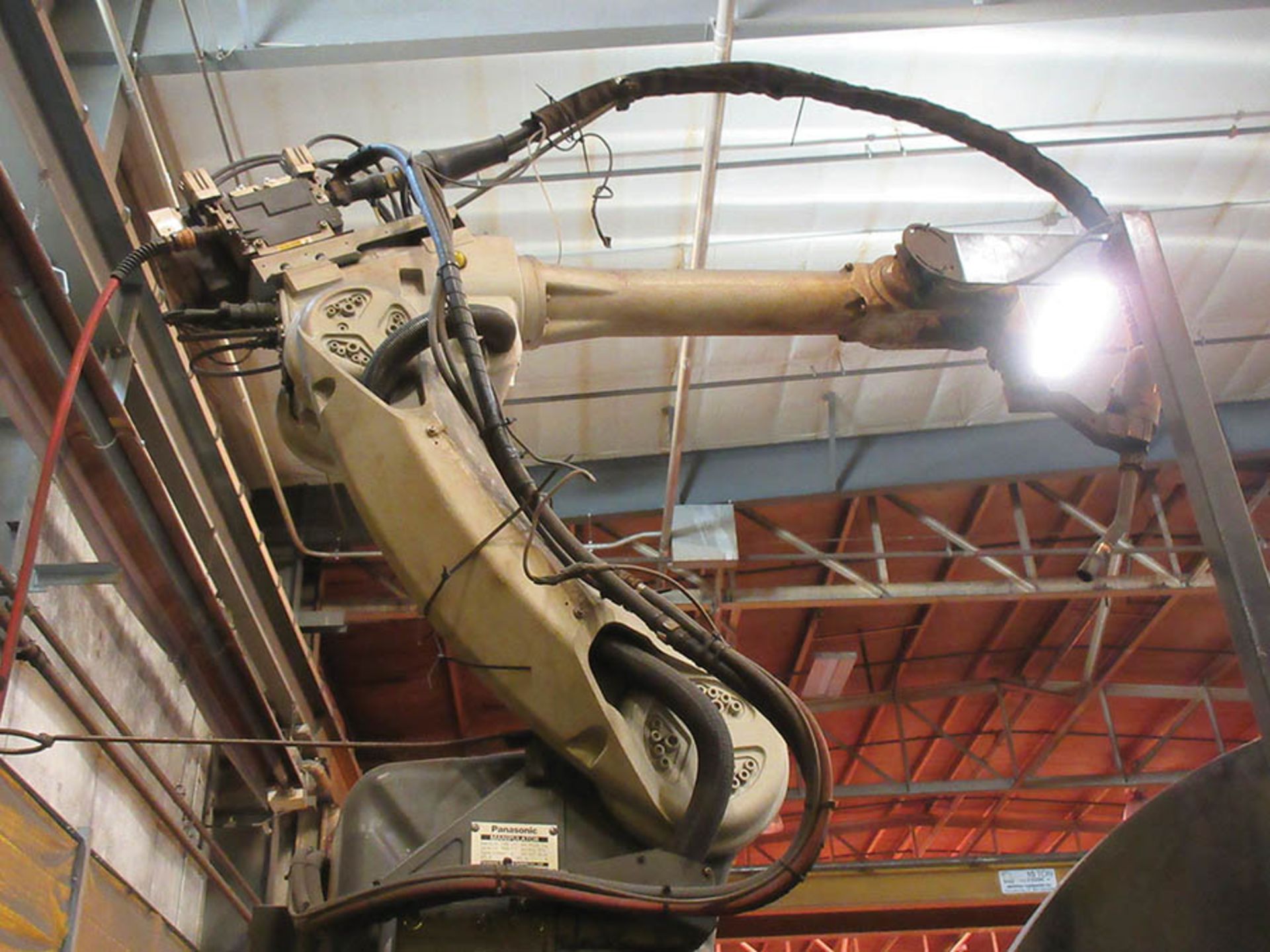 HAWK TECH ROBOTIC WELDING CELL 3, HAWK TECK 20,000 LB. WELDING POSITIONER, 72'' MAX. PIPE DIA. S/ - Image 14 of 25