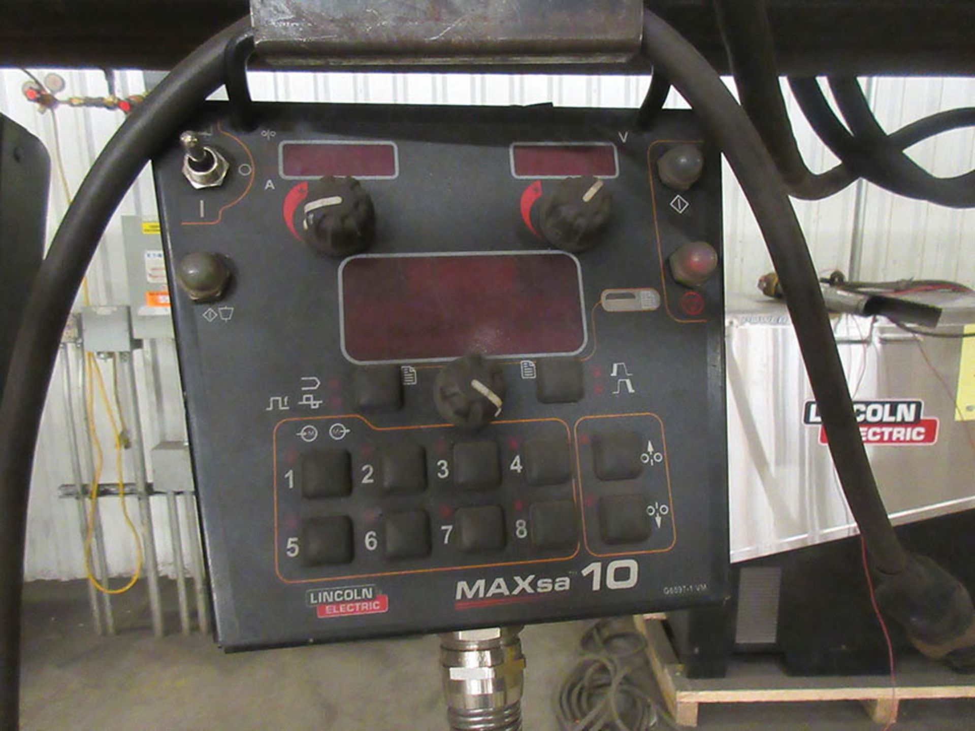 SUB-ARC WELDING STATION, WITH LINCOLN ELECTRIC POWER WAVE AC/DC 1000 SD SUBARC WELDERS, S/N: - Image 6 of 7