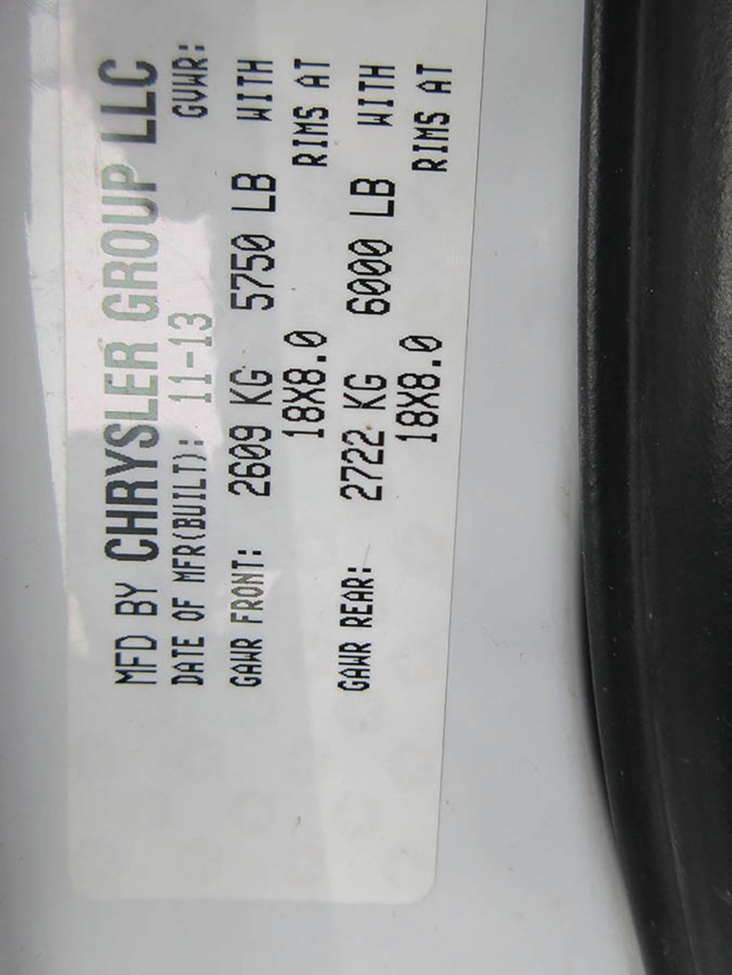 2014 WHITE DODGE RAM 2500 UTILITY TRUCK, MILES: 175,574, 4-DOOR, FUEL: DIESEL, ENGINE: CUMMINS 6.7L, - Image 16 of 17
