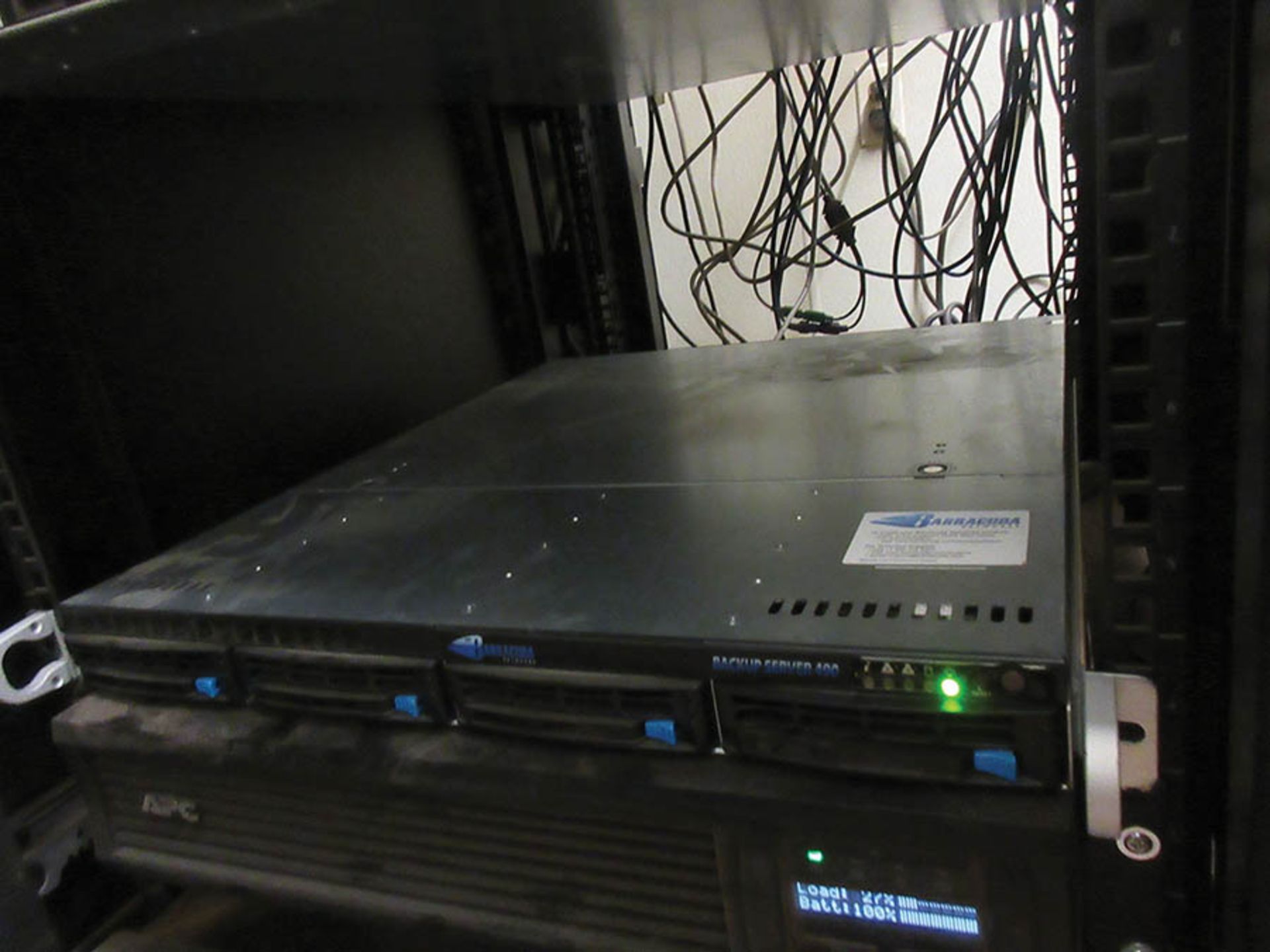 LOT (QTY.2) HP PROLIANT DL320 G6 RACK MOUNT SERVERS WITH 4 X 500GB HARD DRIVES EACH, AND (QTY.1) - Image 2 of 2
