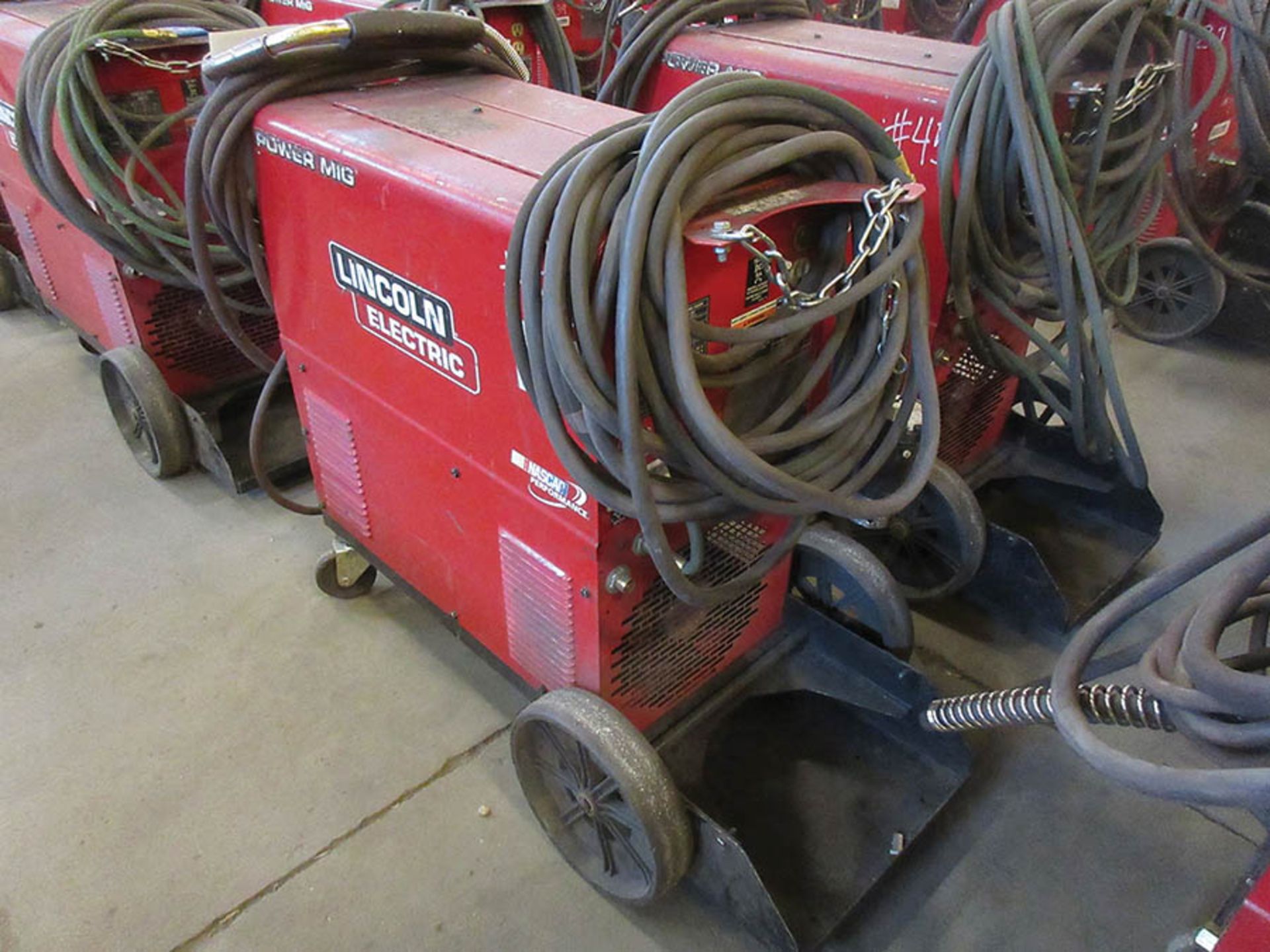 LINCOLN ELECTRIC 350MP POWER MIG WELDER WITH TWECO WELDSKILL MIG GUN, #36 - Image 2 of 3