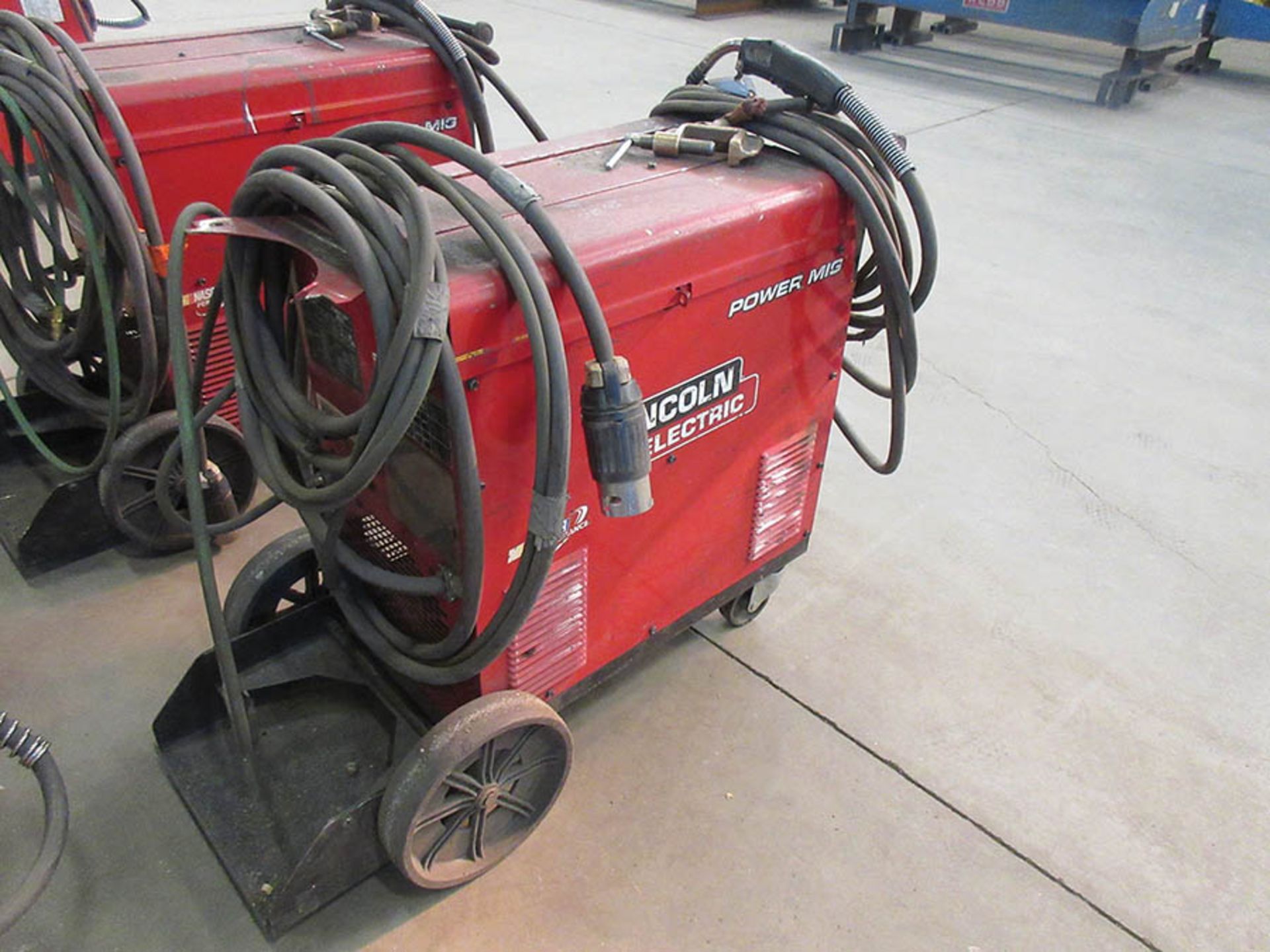 LINCOLN ELECTRIC 350MP POWER MIG WELDER WITH TWECO WELDSKILL MIG GUN, #2 - Image 2 of 3