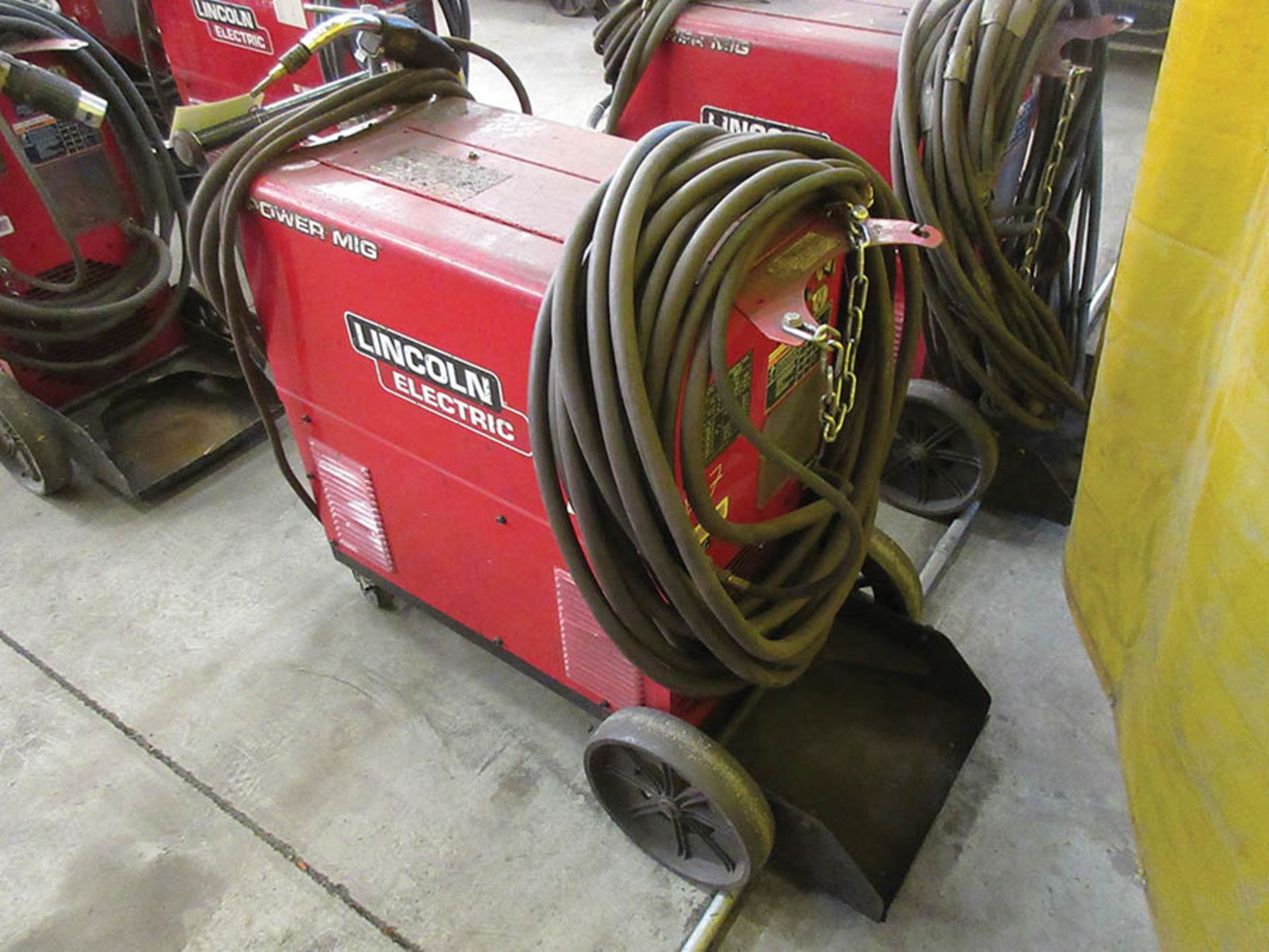 LINCOLN ELECTRIC 350MP POWER MIG WELDER WITH TWECO WELDSKILL MIG GUN, #57 - Image 2 of 3