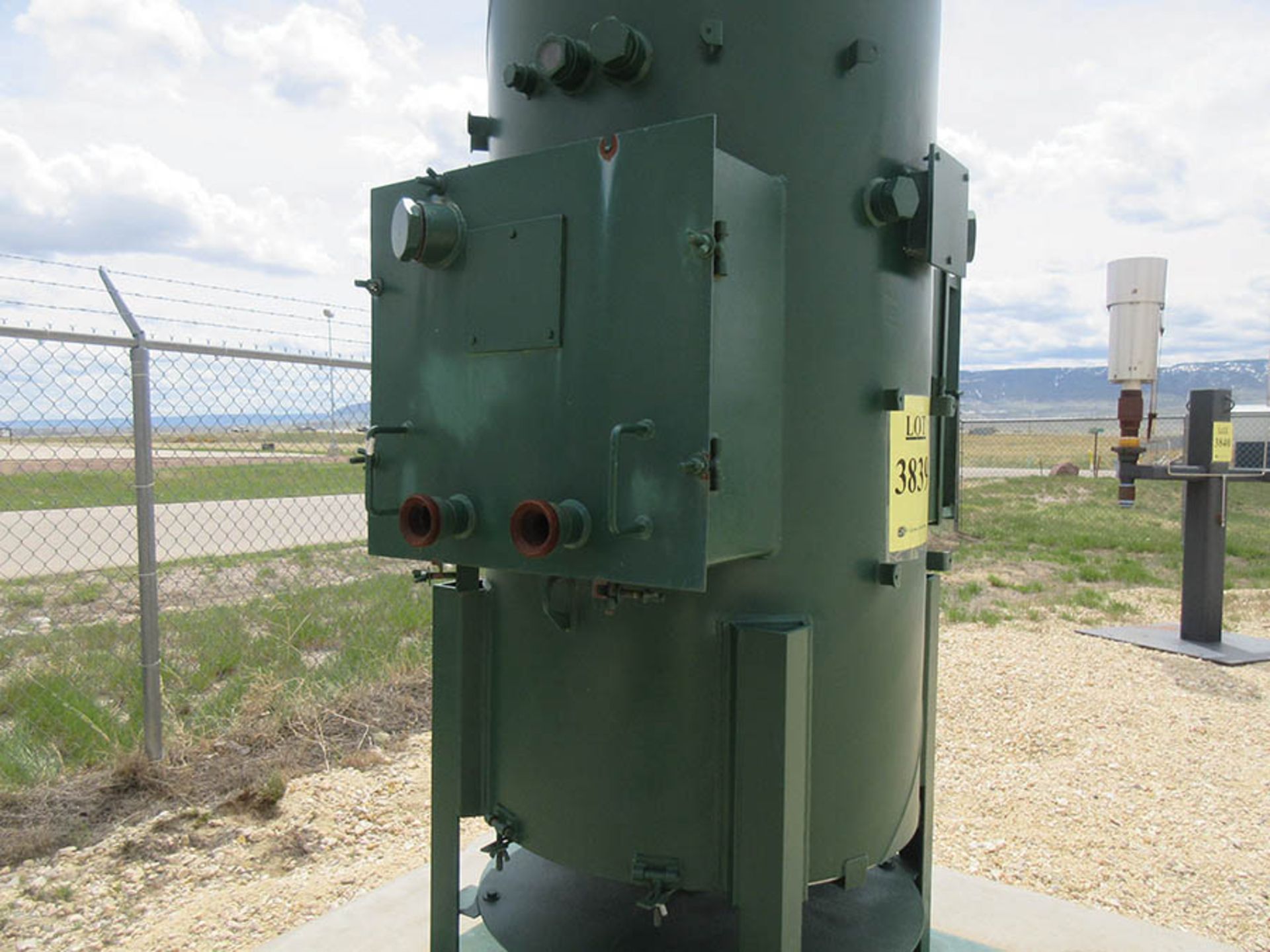 IGNITER WITH CONCRETE SLAB, APPROX. 100'' HEIGHT, (LOCATION: 3440 BYPASS BLVD, CASPER, WY 82604) - Image 2 of 2