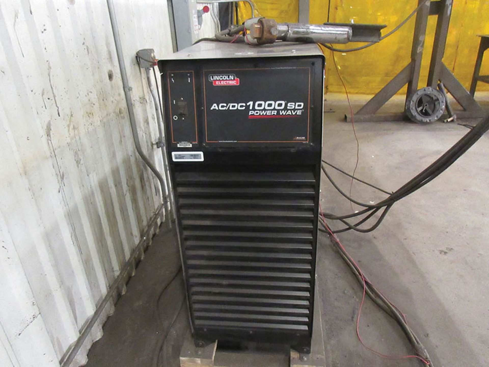 SUB-ARC WELDING STATION, WITH LINCOLN ELECTRIC POWER WAVE AC/DC 1000 SD SUBARC WELDERS, S/N: - Image 2 of 7