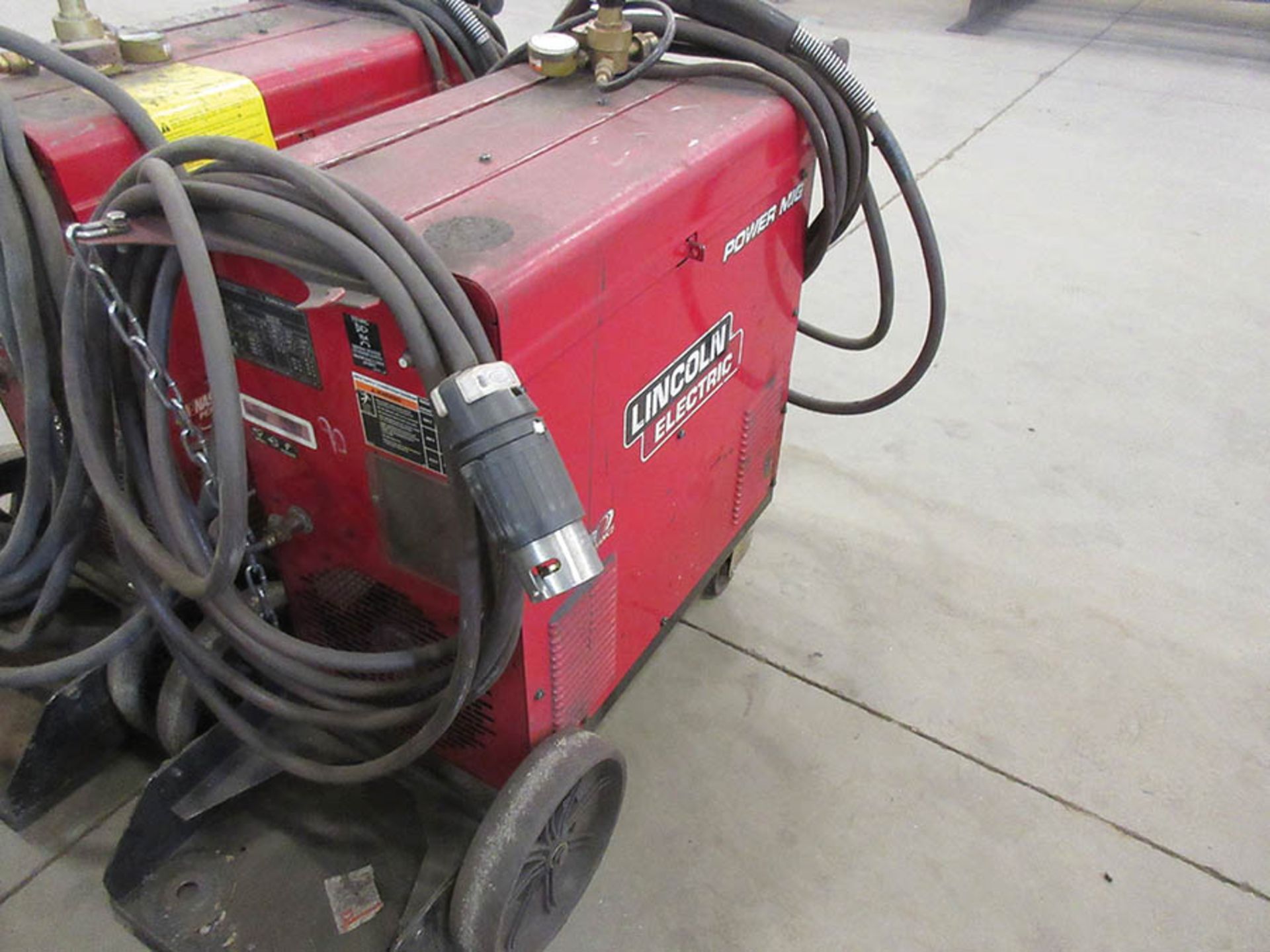 LINCOLN ELECTRIC 350MP POWER MIG WELDER WITH TWECO WELDSKILL MIG GUN, #90 - Image 2 of 3