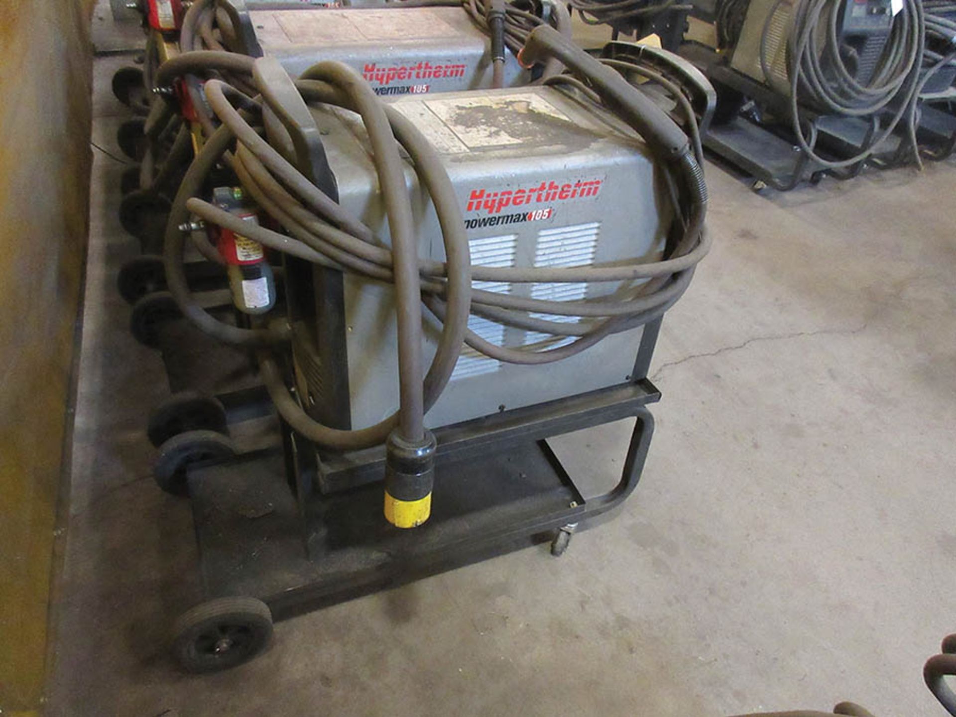 HYPERTHERM POWERMAX 105 PLASMA CUTTER WITH HAND TORCH - Image 2 of 3