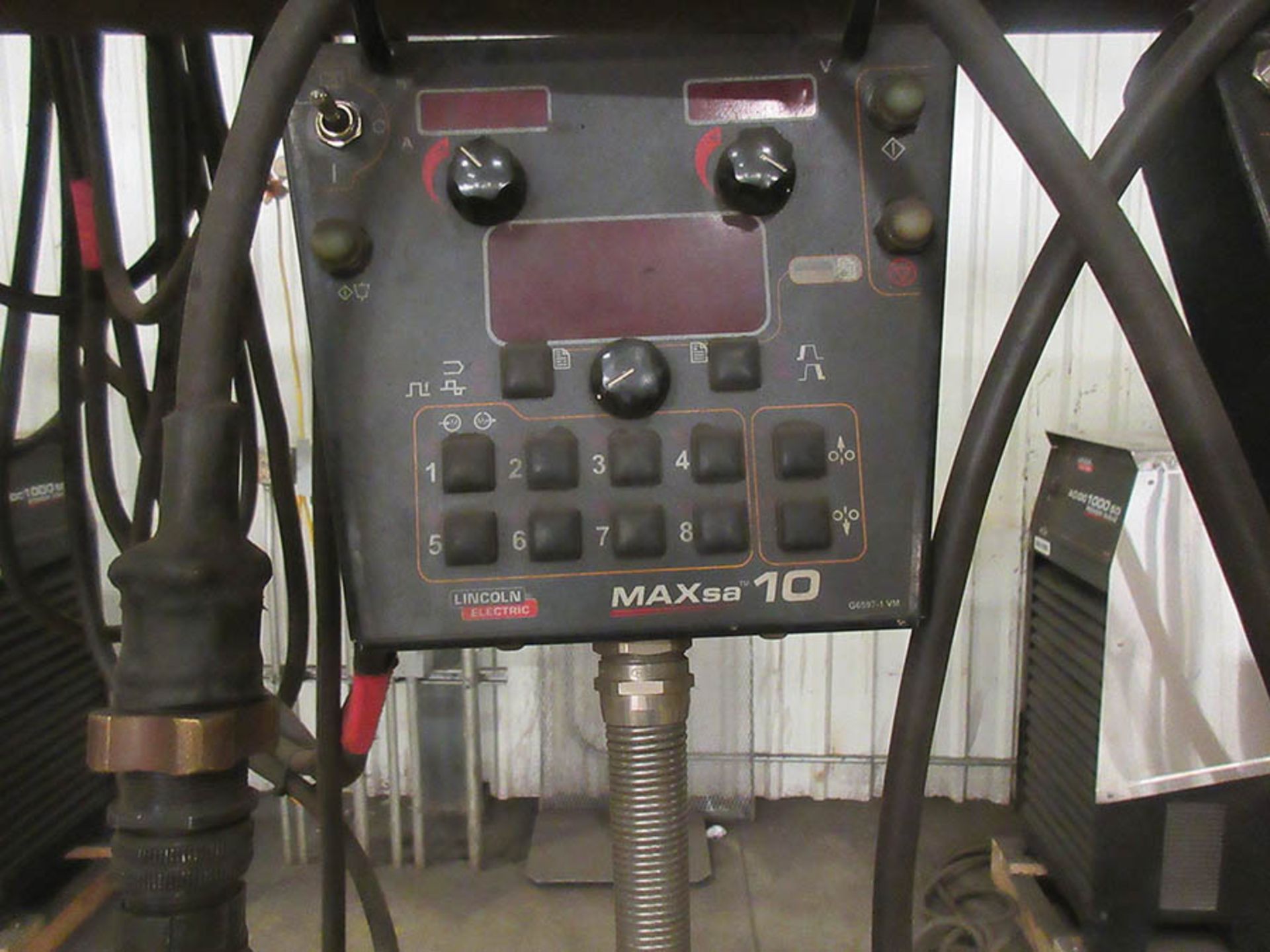 SUB-ARC WELDING STATIONS, WITH LINCOLN ELECTRIC POWER WAVE AC/DC 1000 SD SUBARC WELDERS, S/N: - Image 7 of 7