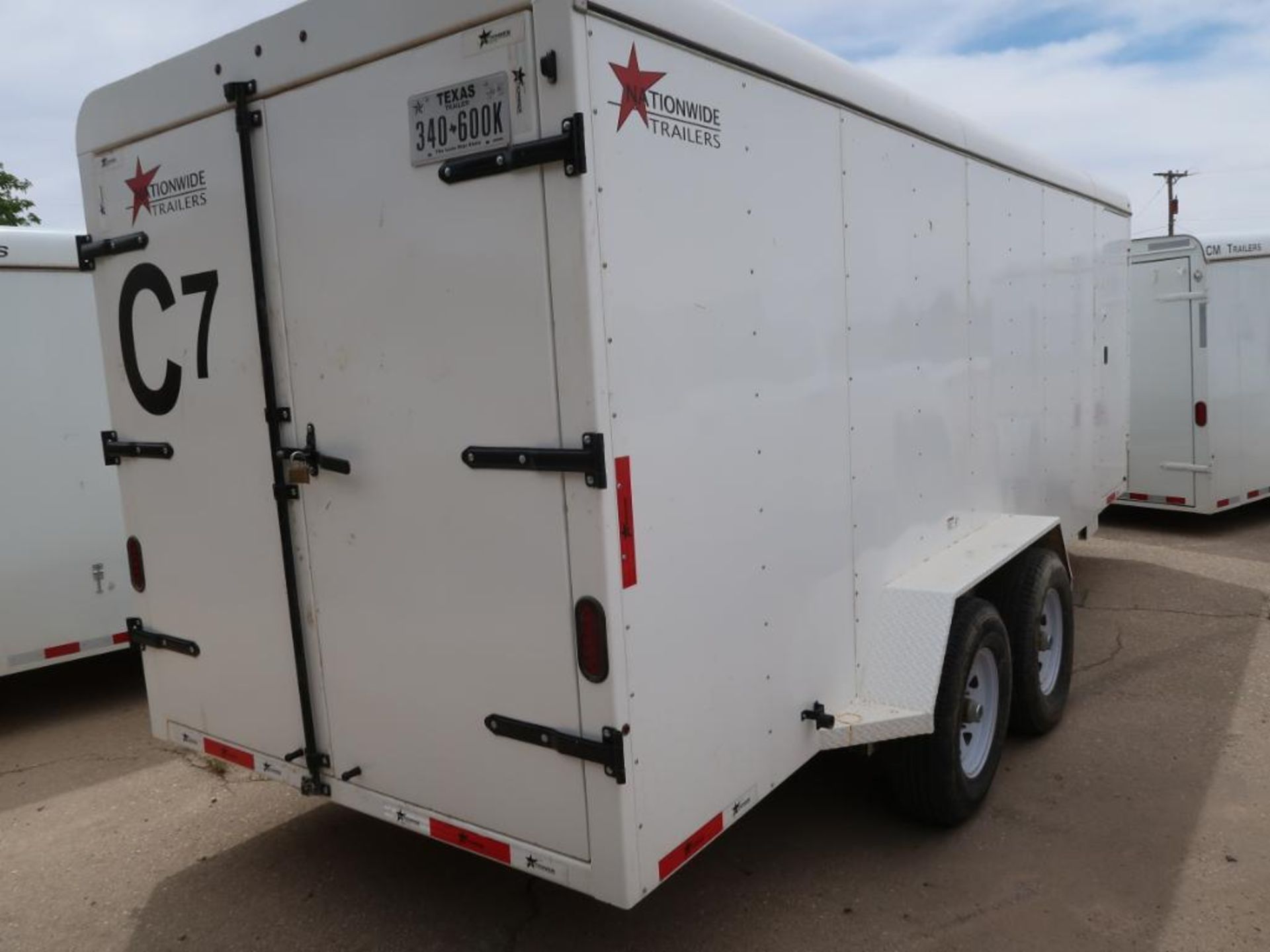 2018 20’ NATIONWIDE ENCLOSED T/A TRAILER, CONTENTS INCLUDED VIN # 3R9BF2027K1202416 - Image 2 of 4