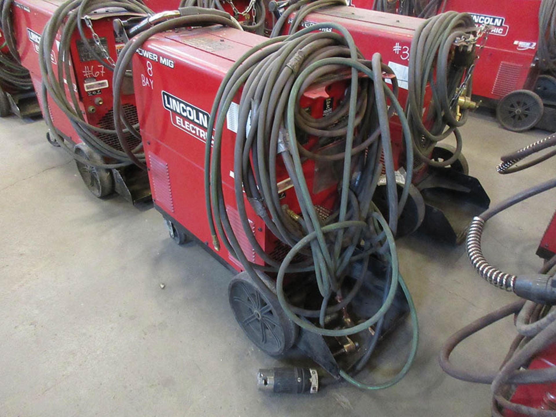 LINCOLN ELECTRIC 350MP POWER MIG WELDER WITH TWECO WELDSKILL MIG GUN, #BAY 8 - Image 2 of 3