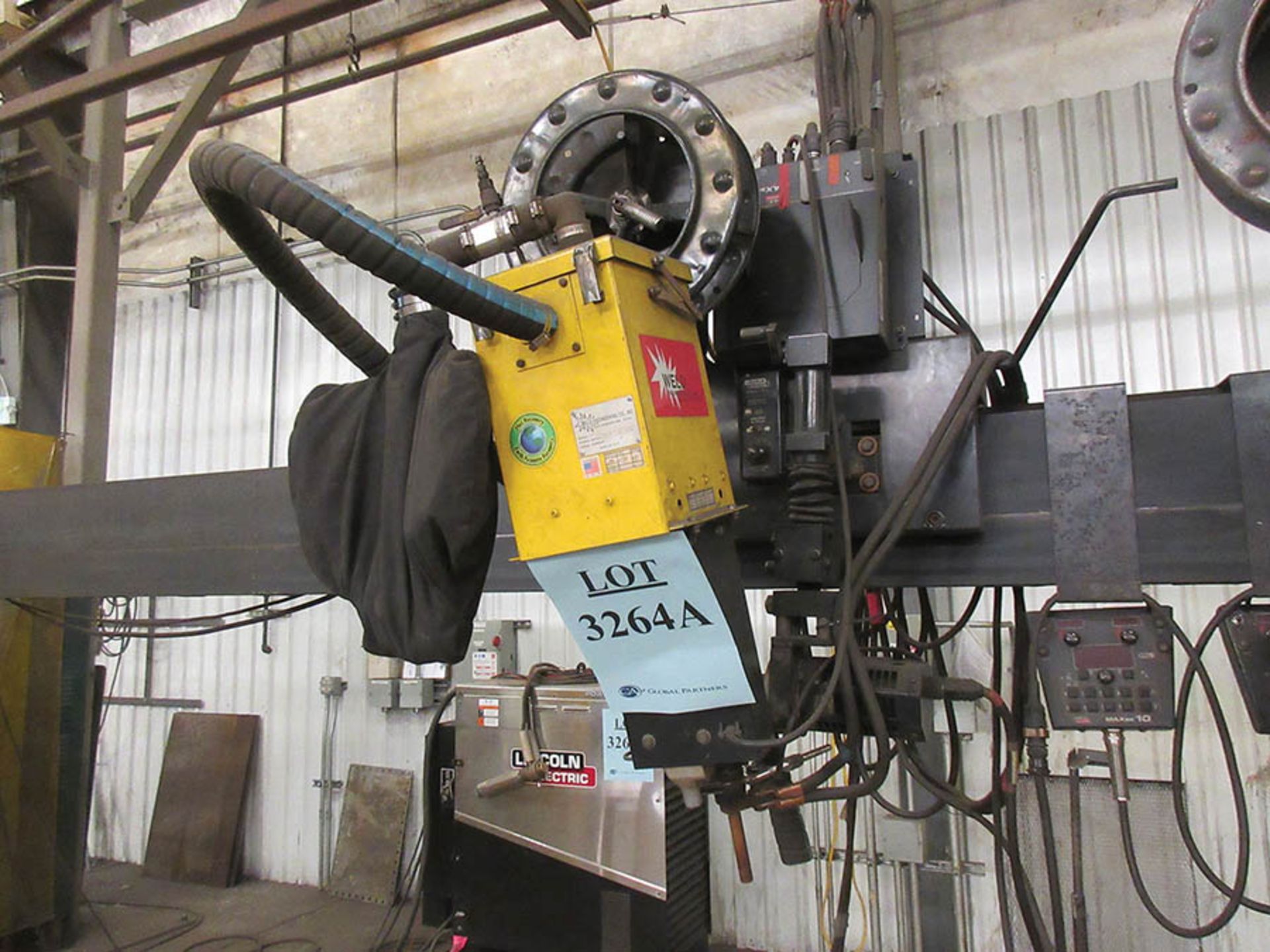 SUB-ARC WELDING STATIONS, WITH LINCOLN ELECTRIC POWER WAVE AC/DC 1000 SD SUBARC WELDERS, S/N: - Image 5 of 7