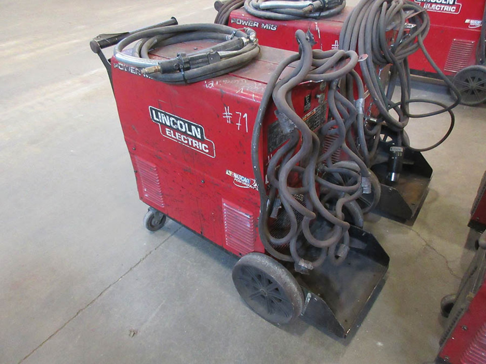 LINCOLN ELECTRIC 350MP POWER MIG WELDER WITH MAGNUM PRO MIG GUN, #71 - Image 2 of 3
