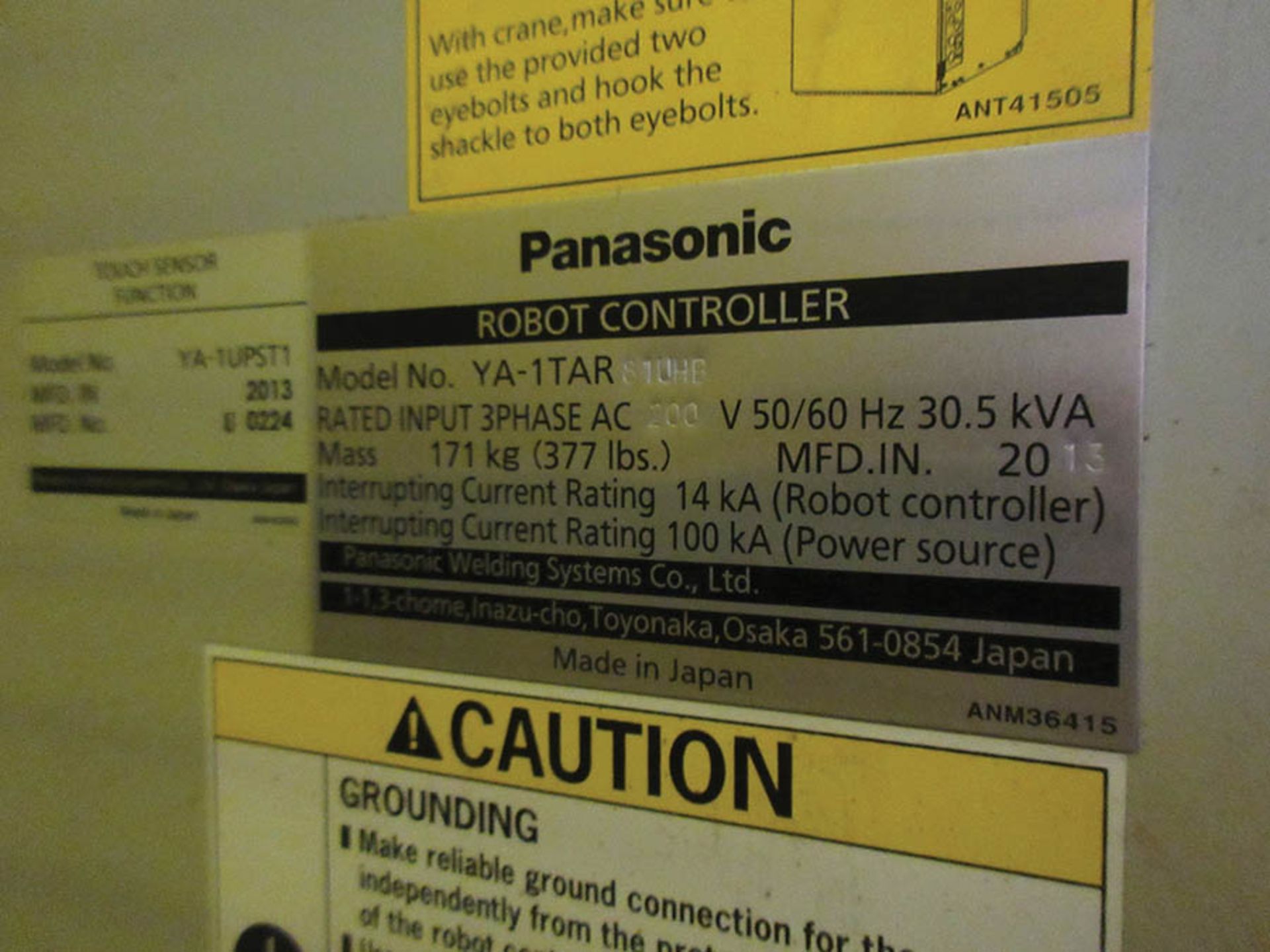 HAWK TECH ROBOTIC WELDING CELL 3, HAWK TECK 20,000 LB. WELDING POSITIONER, 72'' MAX. PIPE DIA. S/ - Image 21 of 25