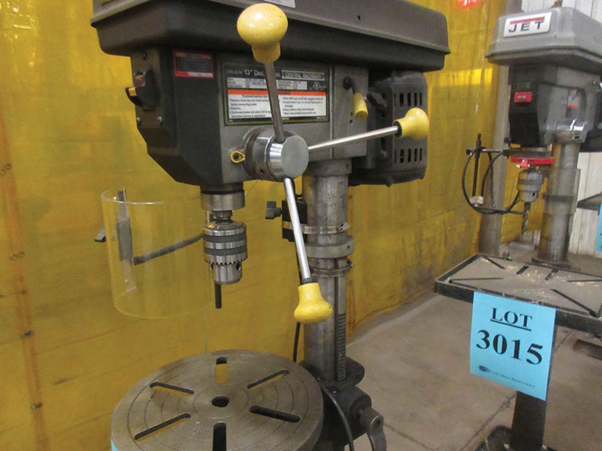 CENTRAL MACHINERY 13'' DRILL PRESS, MODEL: 38144 - Image 2 of 2
