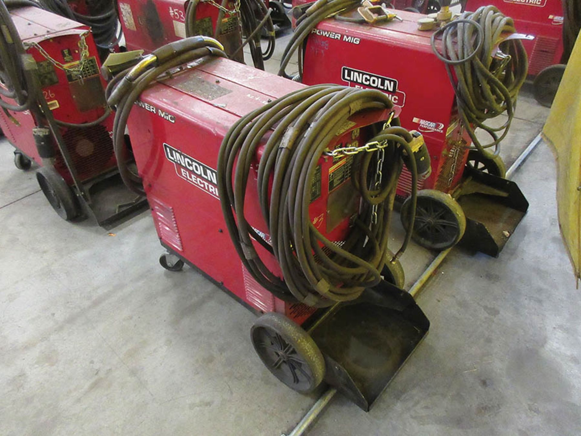 LINCOLN ELECTRIC 350MP POWER MIG WELDER WITH TWECO WELDSKILL MIG GUN, #3 - Image 2 of 3