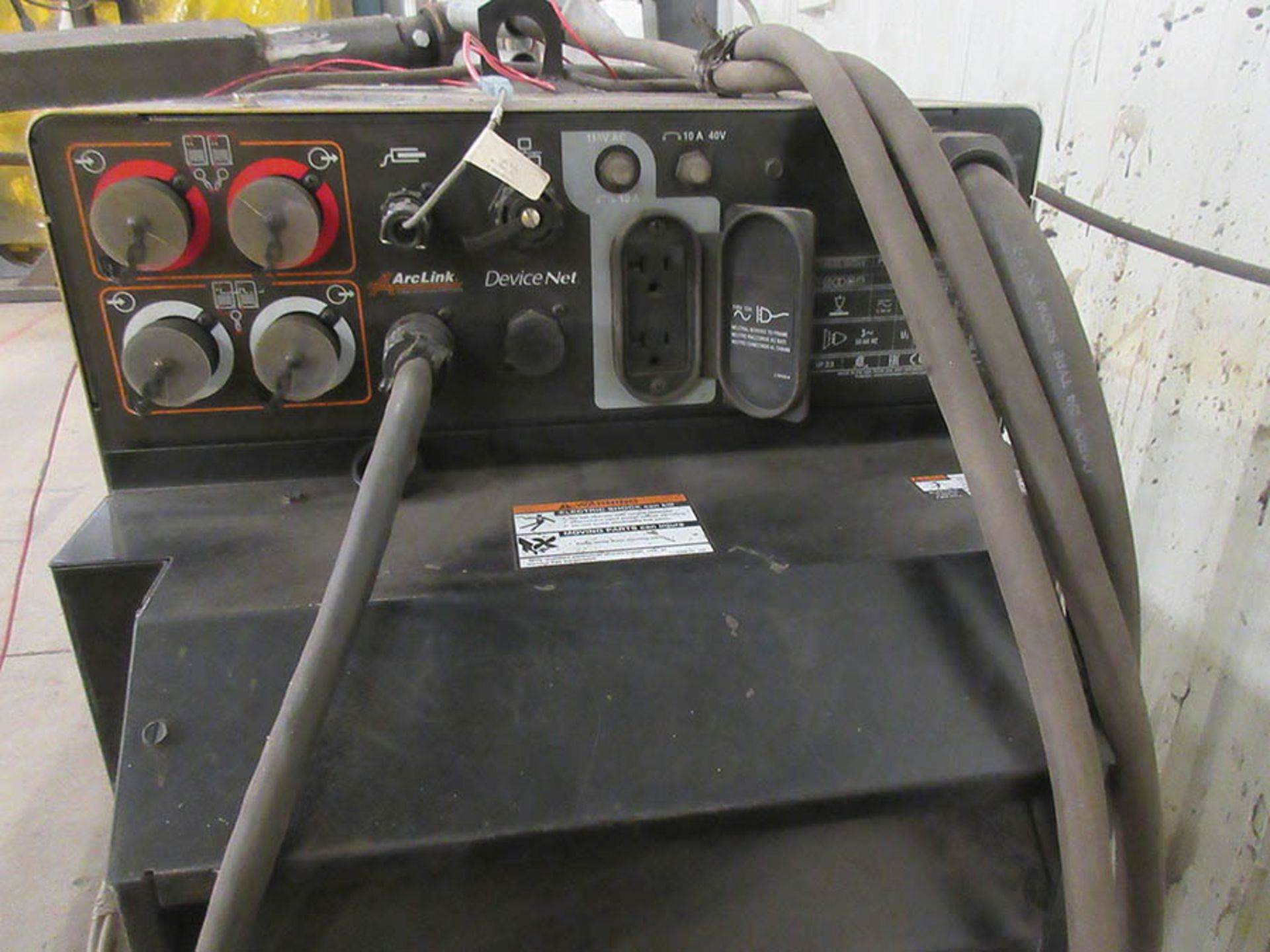 SUB-ARC WELDING STATION, WITH LINCOLN ELECTRIC POWER WAVE AC/DC 1000 SD SUBARC WELDERS, S/N: - Image 4 of 7