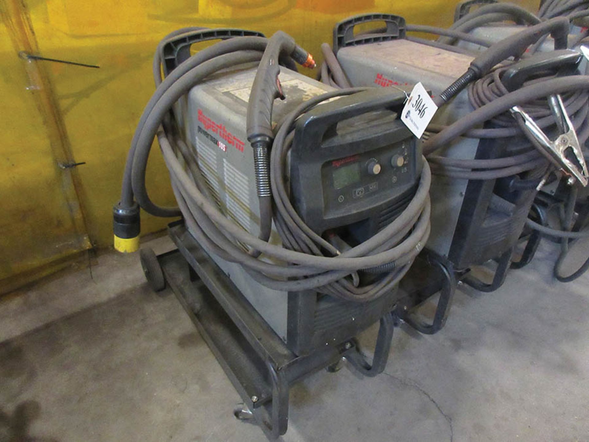 HYPERTHERM POWERMAX 105 PLASMA CUTTER WITH HAND TORCH