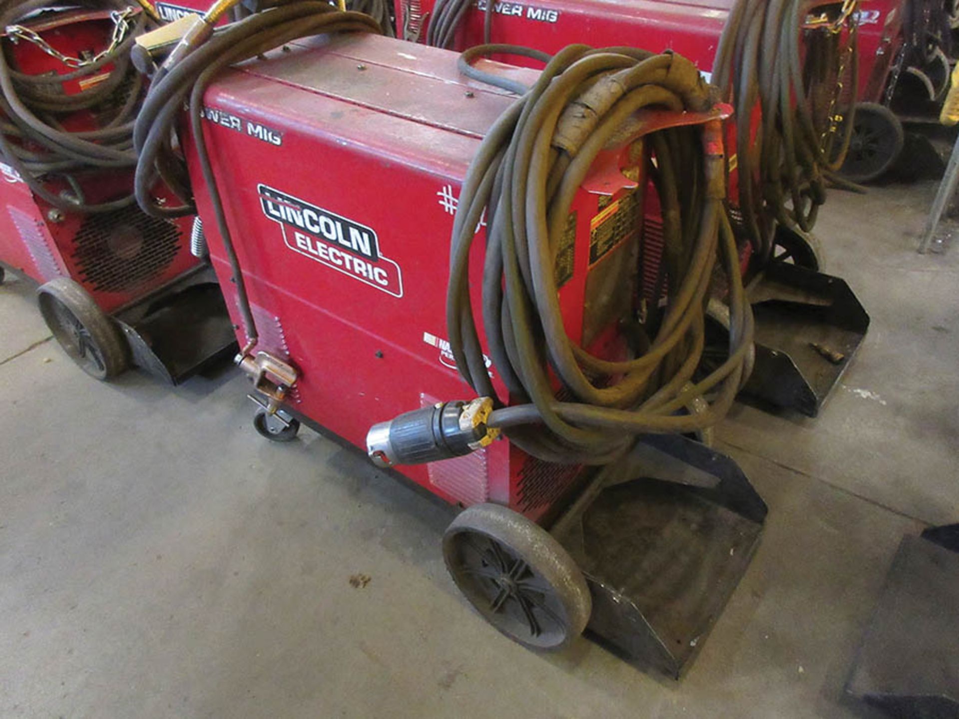 LINCOLN ELECTRIC 350MP POWER MIG WELDER WITH TWECO WELDSKILL MIG GUN, #34 - Image 2 of 3