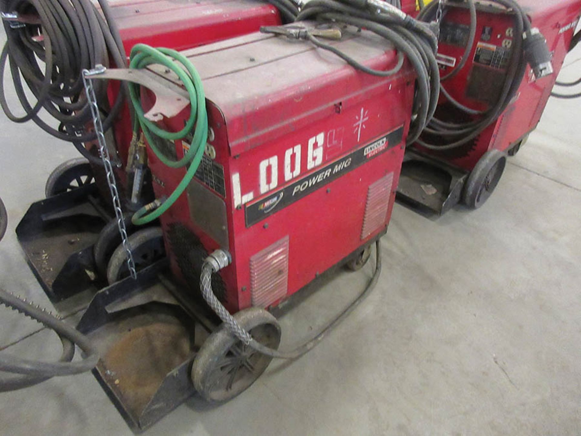 LINCOLN ELECTRIC 350MP POWER MIG WELDER WITH TWECO WELDSKILL MIG GUN, #LOOG - Image 2 of 3