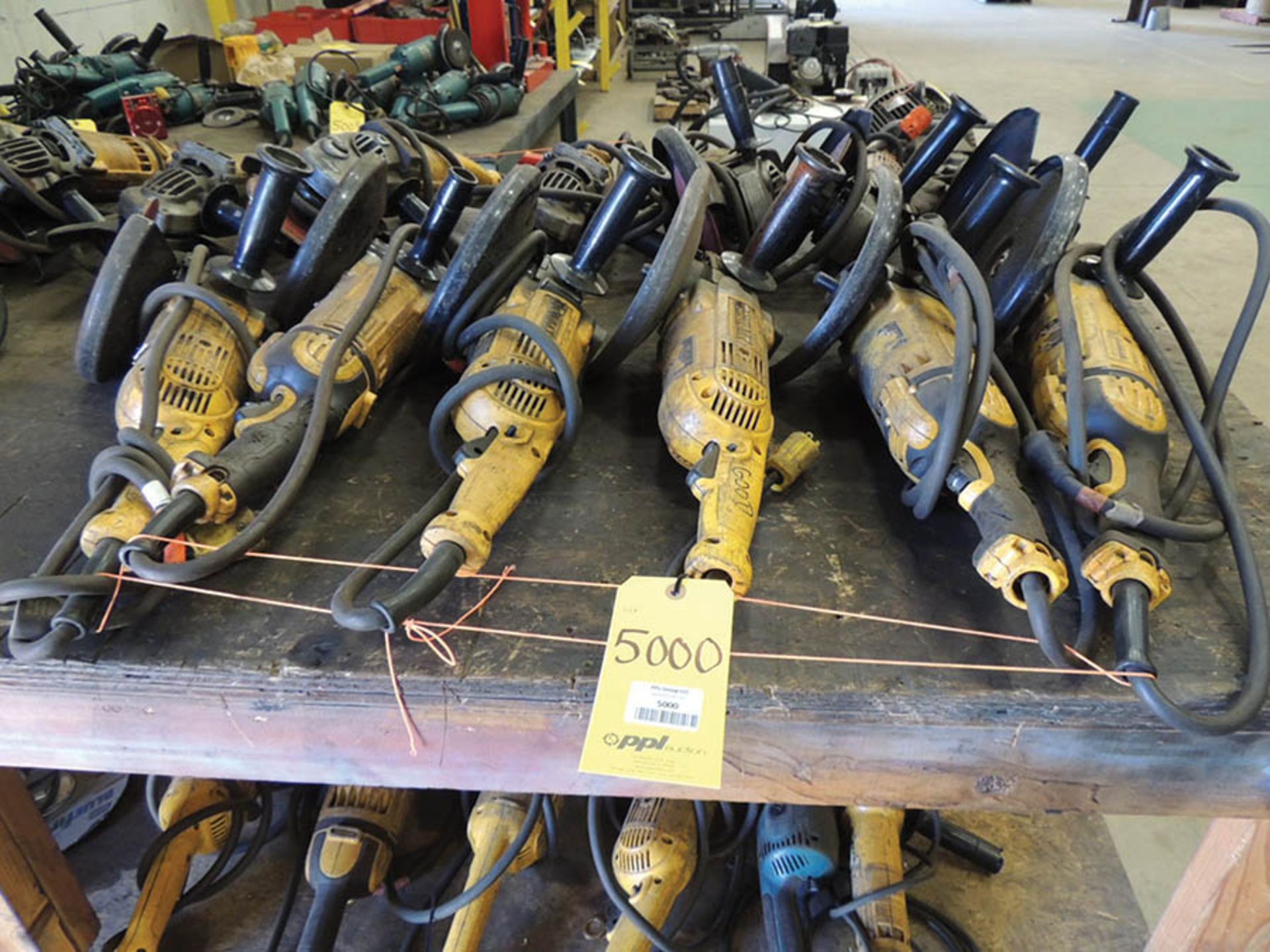 ***ELK CITY, OKLAHOMA*** (6) DEWALT D28494 ANGLE GRINDERS 9''