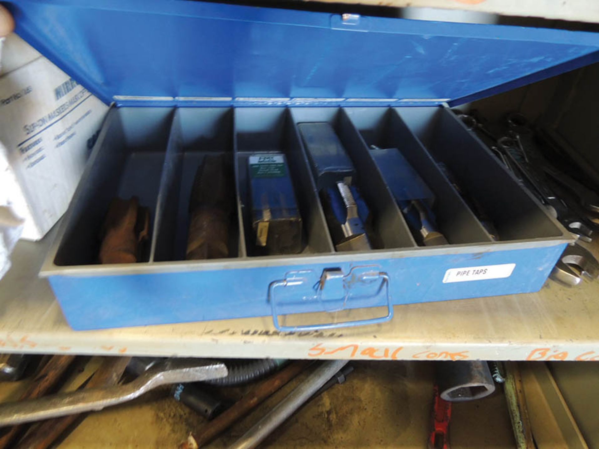 CABINET W/ (5) IMPACTS 1'', 3/4'' AND 1/2'' DRIVES, IMPACT SOCKETS, OPEN END/BOX END WRENCHES, - Image 4 of 7