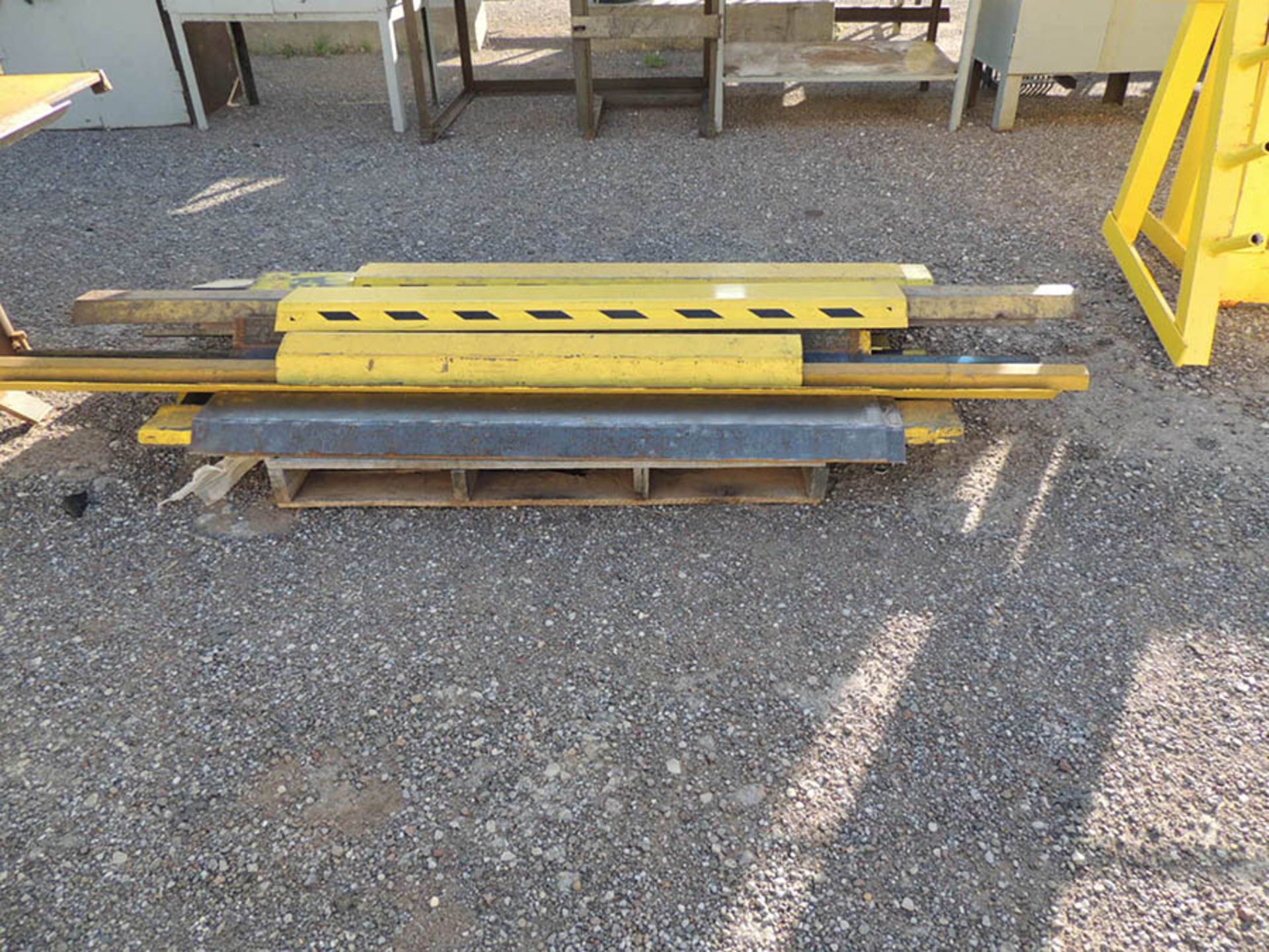 MISC. WELDING TABLES, BENCHES, CABINETS W/ (3) MATERIAL RACKS - Image 3 of 9