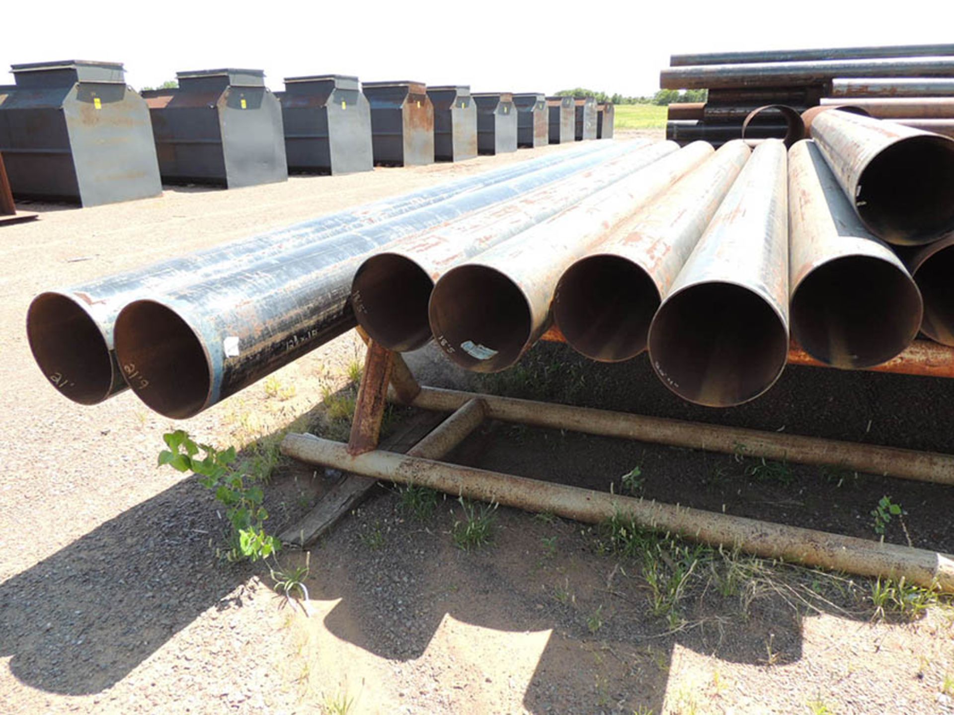 (33) PIPE, .250 IN.X 12 IN.X 40 FT./ .250 IN.X 12 IN.X 18 FT./ .188 IN.X 12 IN.X 18 FT. (APPROXIMATE - Image 3 of 7