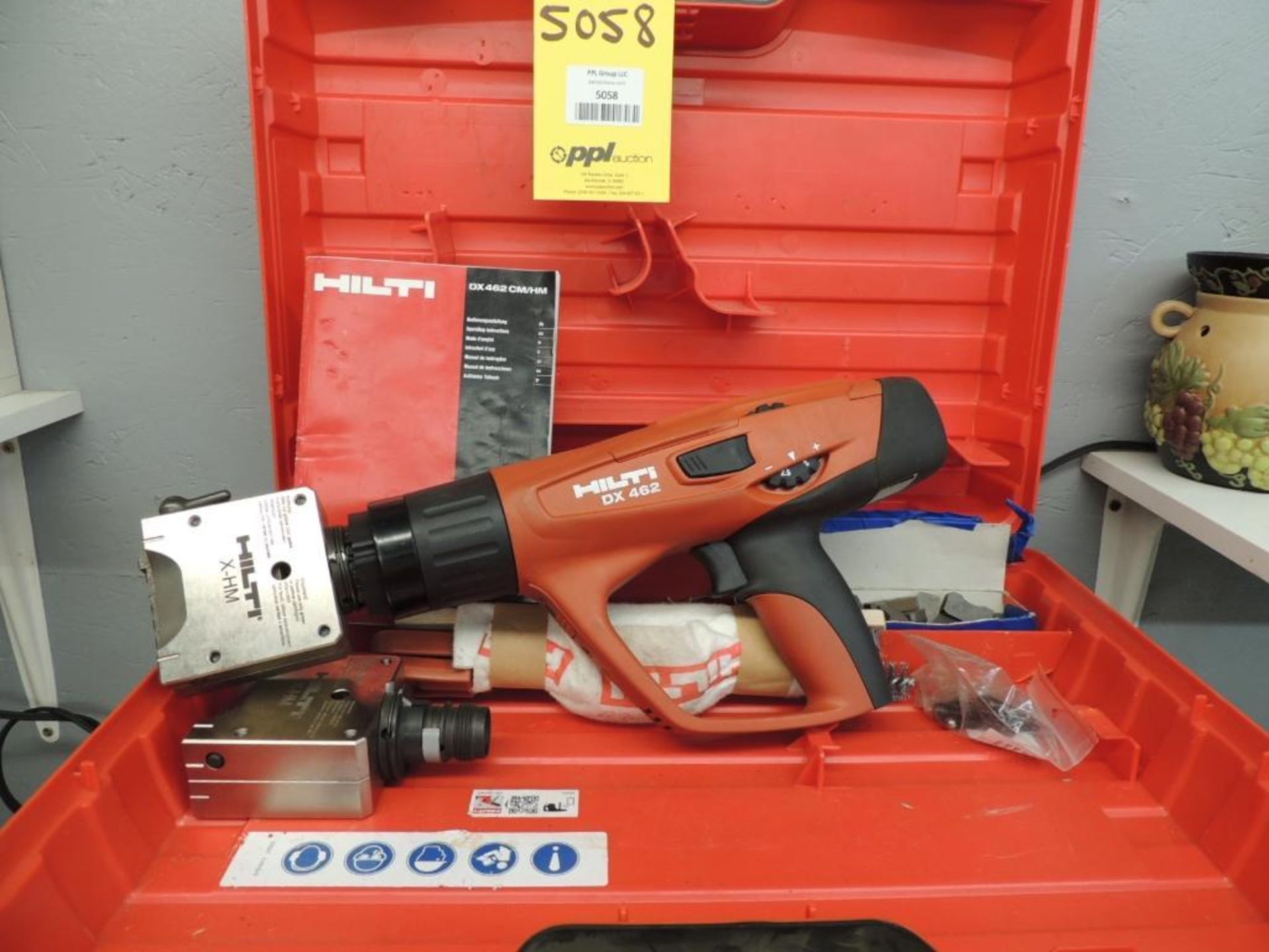 HILTI DX 462HIGH SPEED, POWDER ACTIVATED MARKING TOOL (STAMPING GUN)