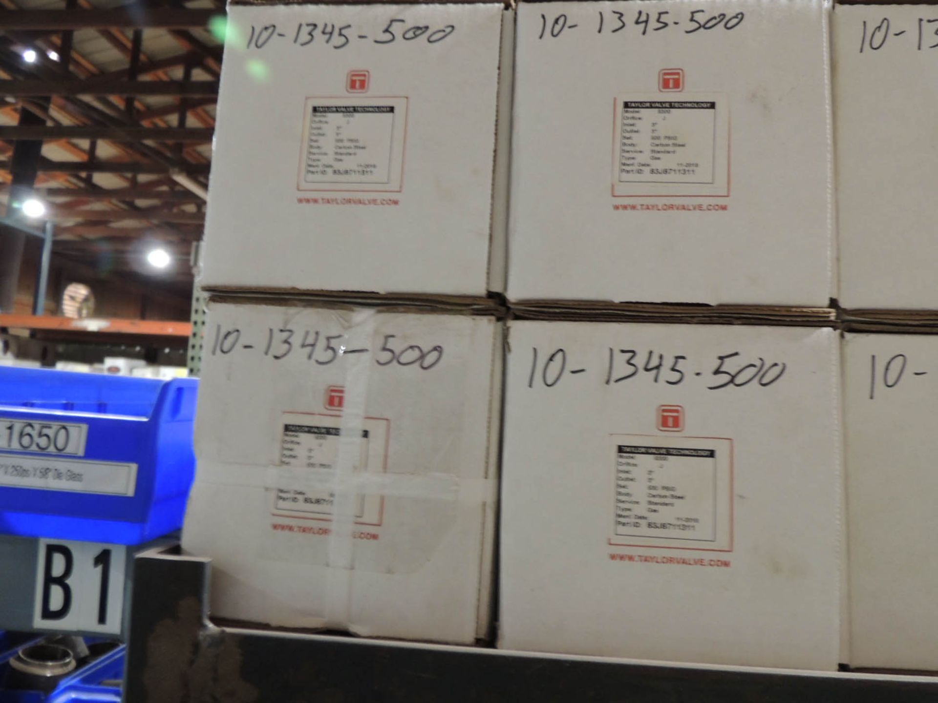 TAYLOR RELIEFS 1'' 250PSI TO 1200 PSI, 2'' 250 PSI TO 1300PSI, 3'' 500 PSI, BALL VALVES .250'' TO - Image 15 of 17