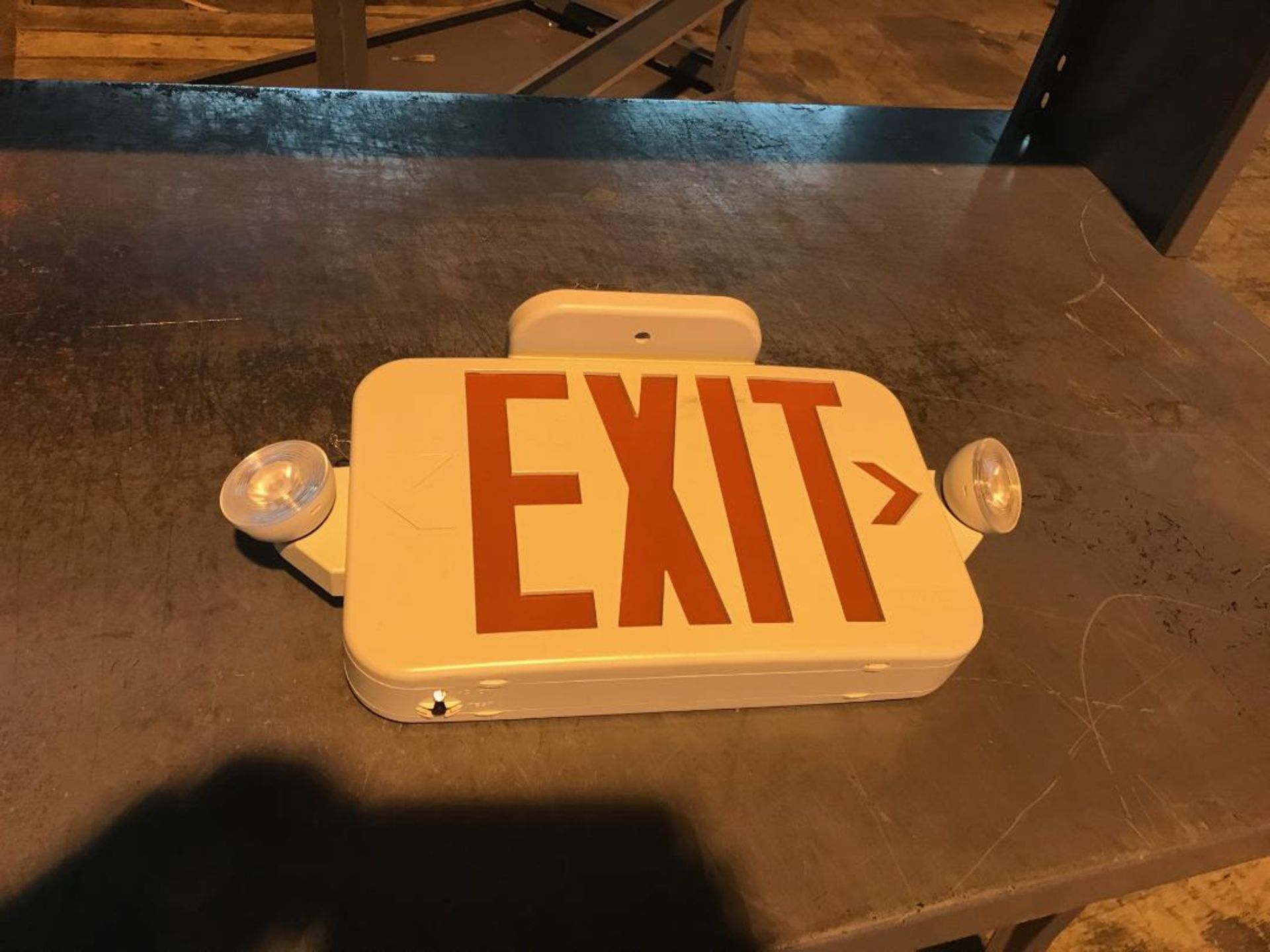 MECHANICAL EQUIPMENT - EXIT SIGNS (LITHONIA LIGHTING) (X14) - Image 2 of 2