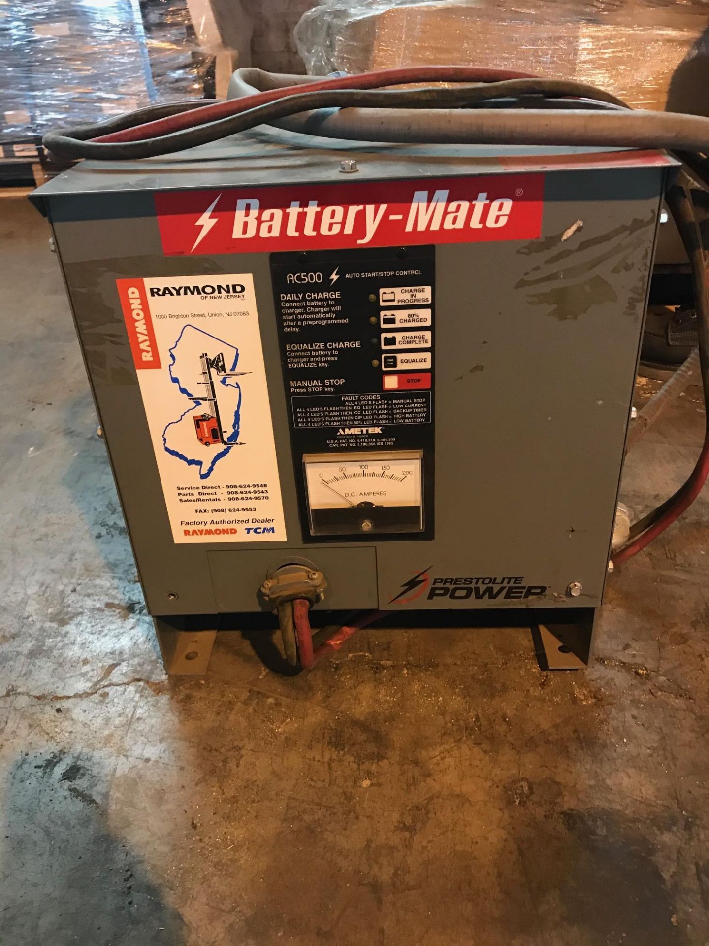 BATTERY-MATE 24V FORKLIFT BATTERY CHARGER