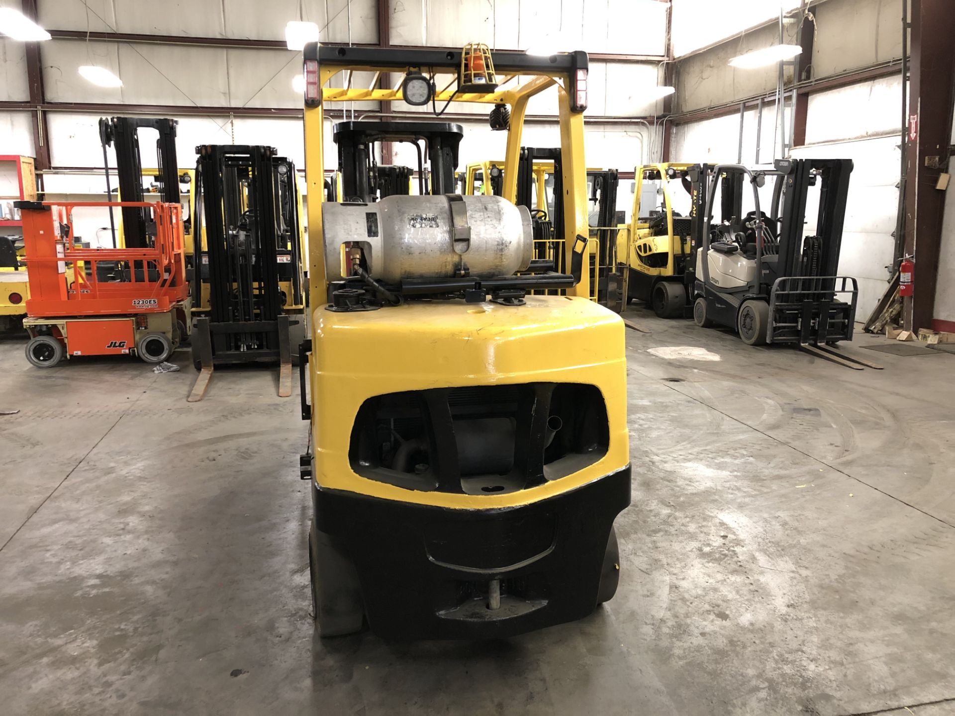 2013 HYSTER 8,000-LB. CAPACITY FORKLIFT, MODEL: S80FT, LPG, MONOTROL, 121” Lift, Sideshift - Image 4 of 5