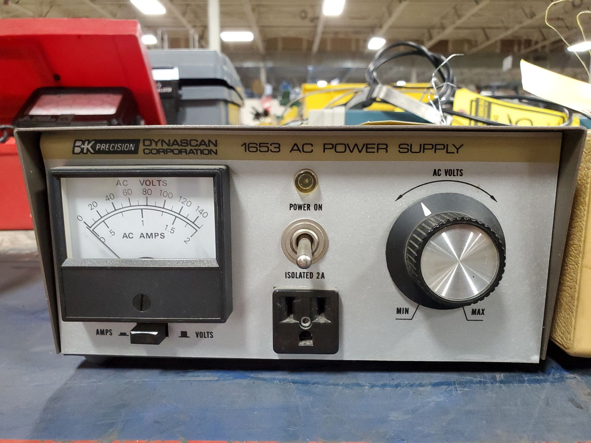 (2) BK PRECISION POWER SUPPLIES - 1653 AC SUPPLY & 1650 TRI-OUTPUT SUPPLY - Image 5 of 8