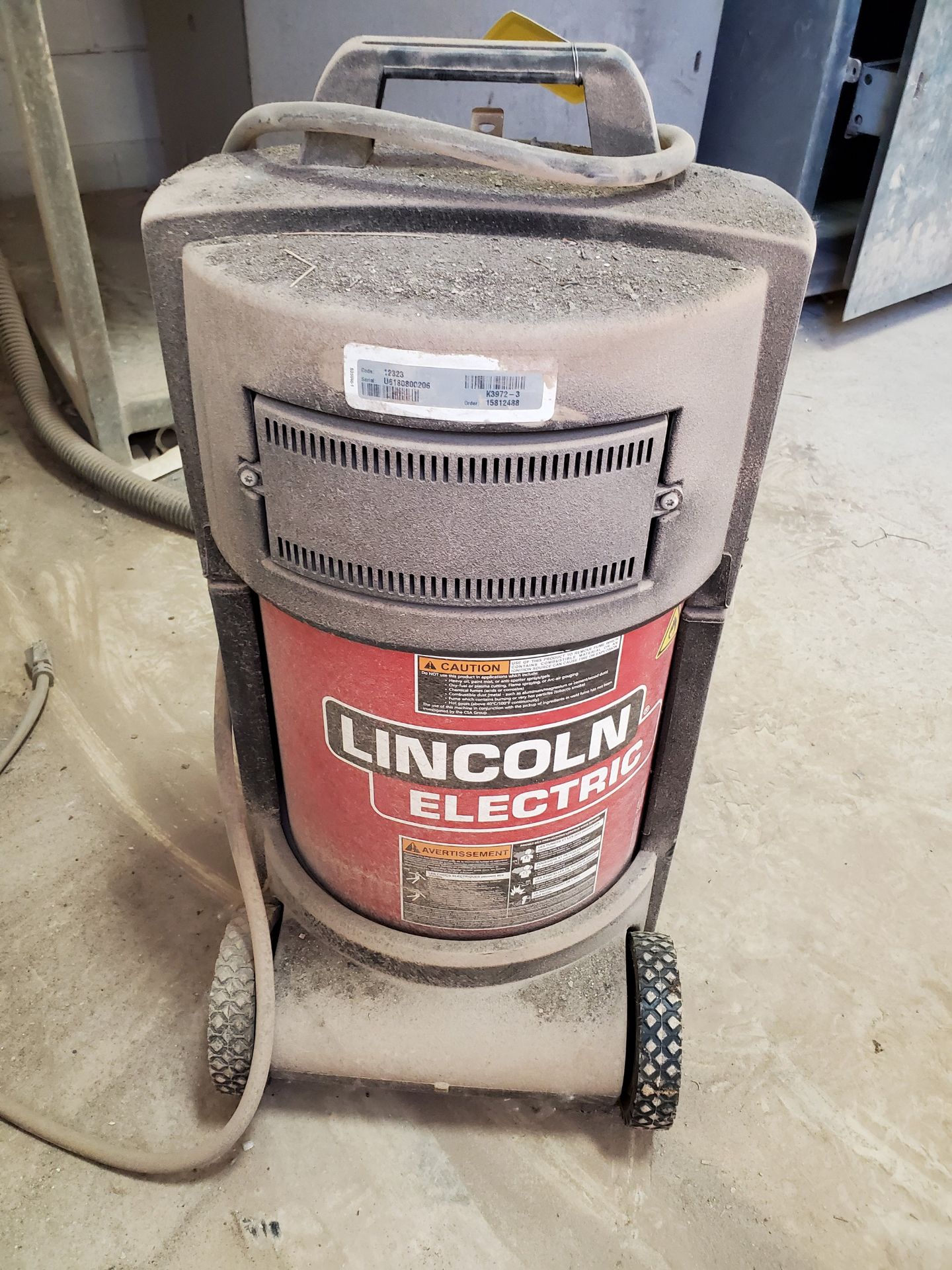 LINCOLN MINIFLEX FUME EXHAUST CANISTER - Image 3 of 3