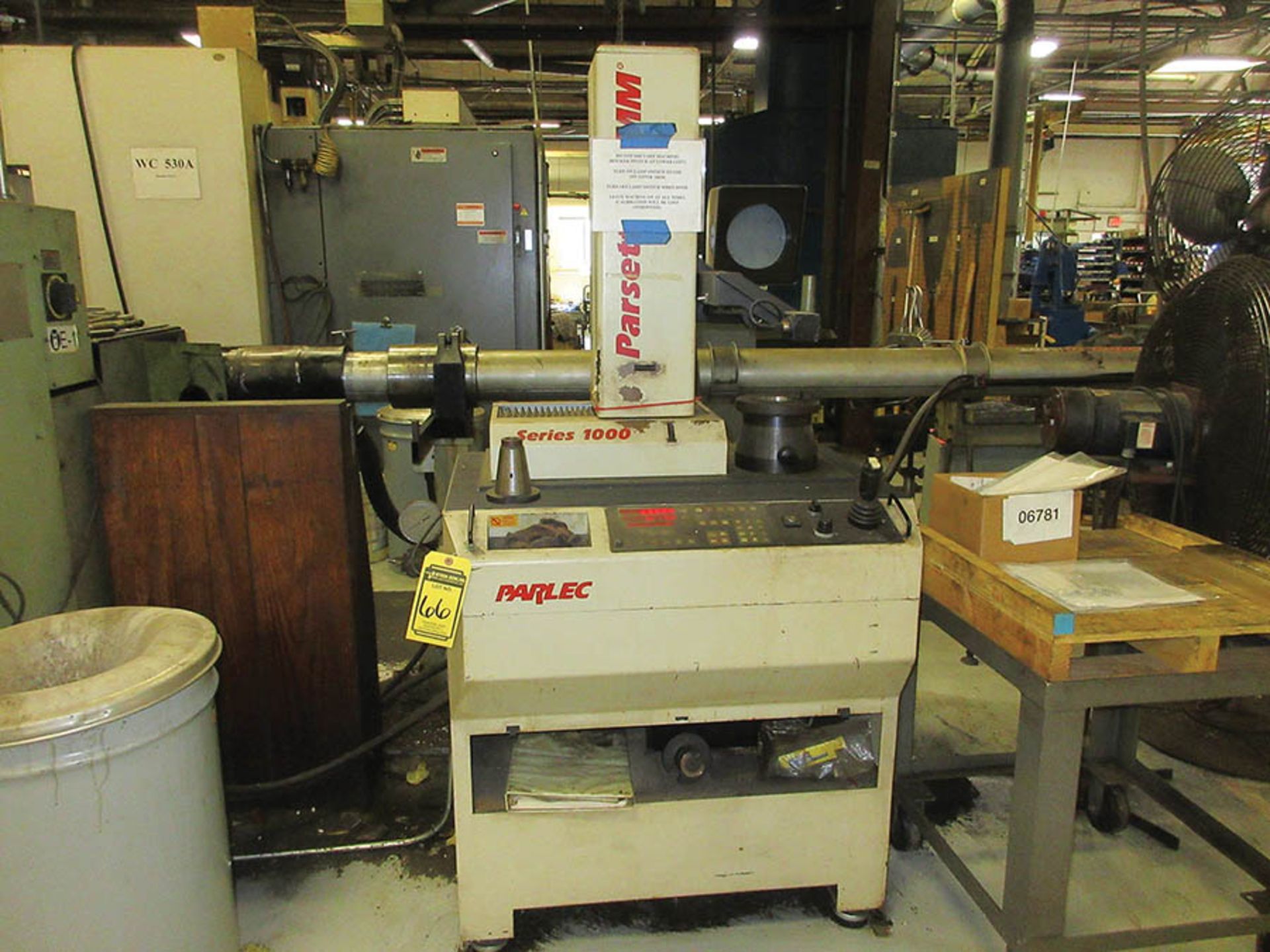 PARLEC SERIES 1000 PRESETTER PRECISION TOOL MEASURING MACHINE S/N 151624-1097