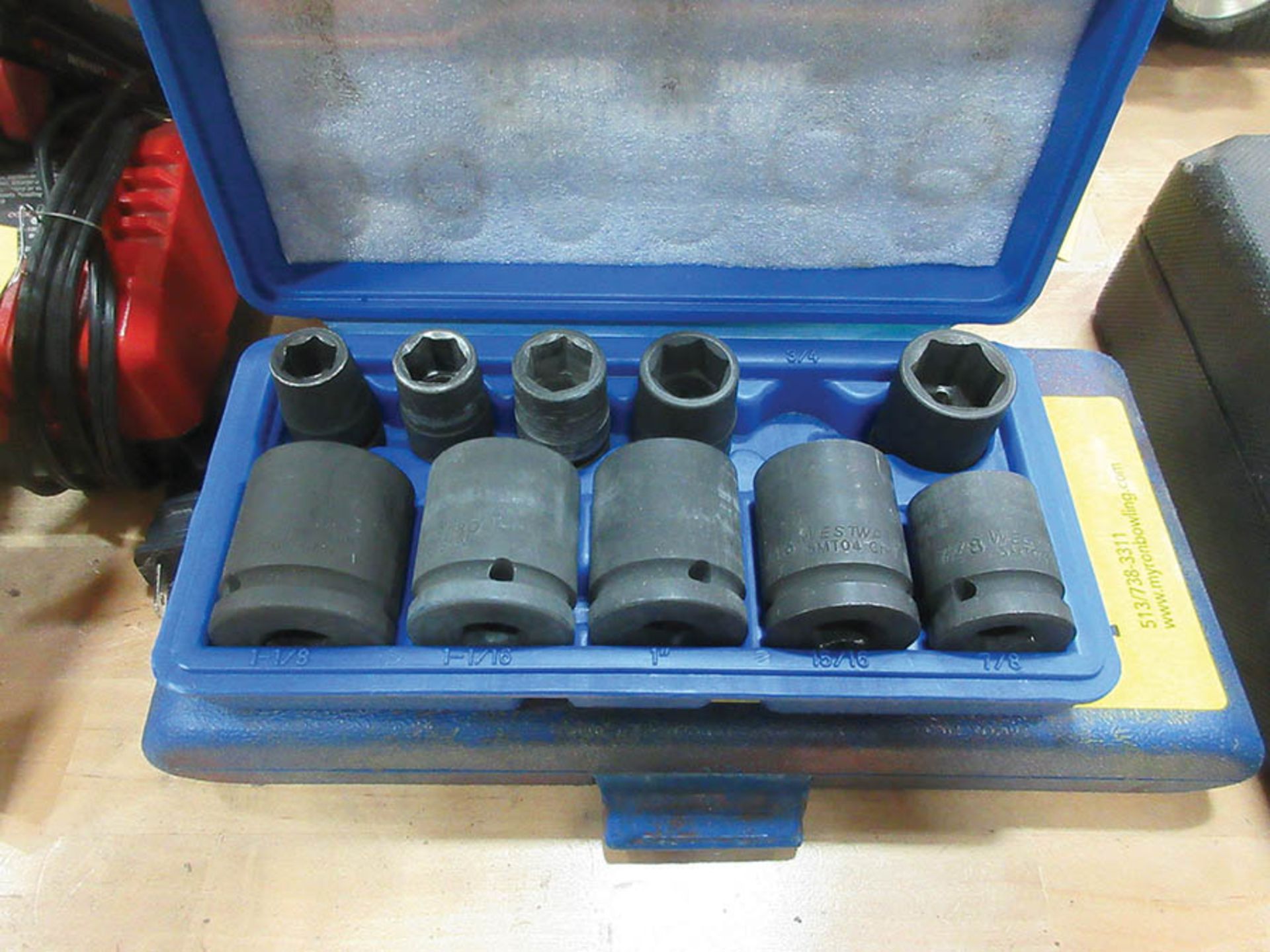 WESTWARD SOCKET SETS: IMPACT, HEX DRIVES, STANDARD/ METRIC - Image 2 of 3