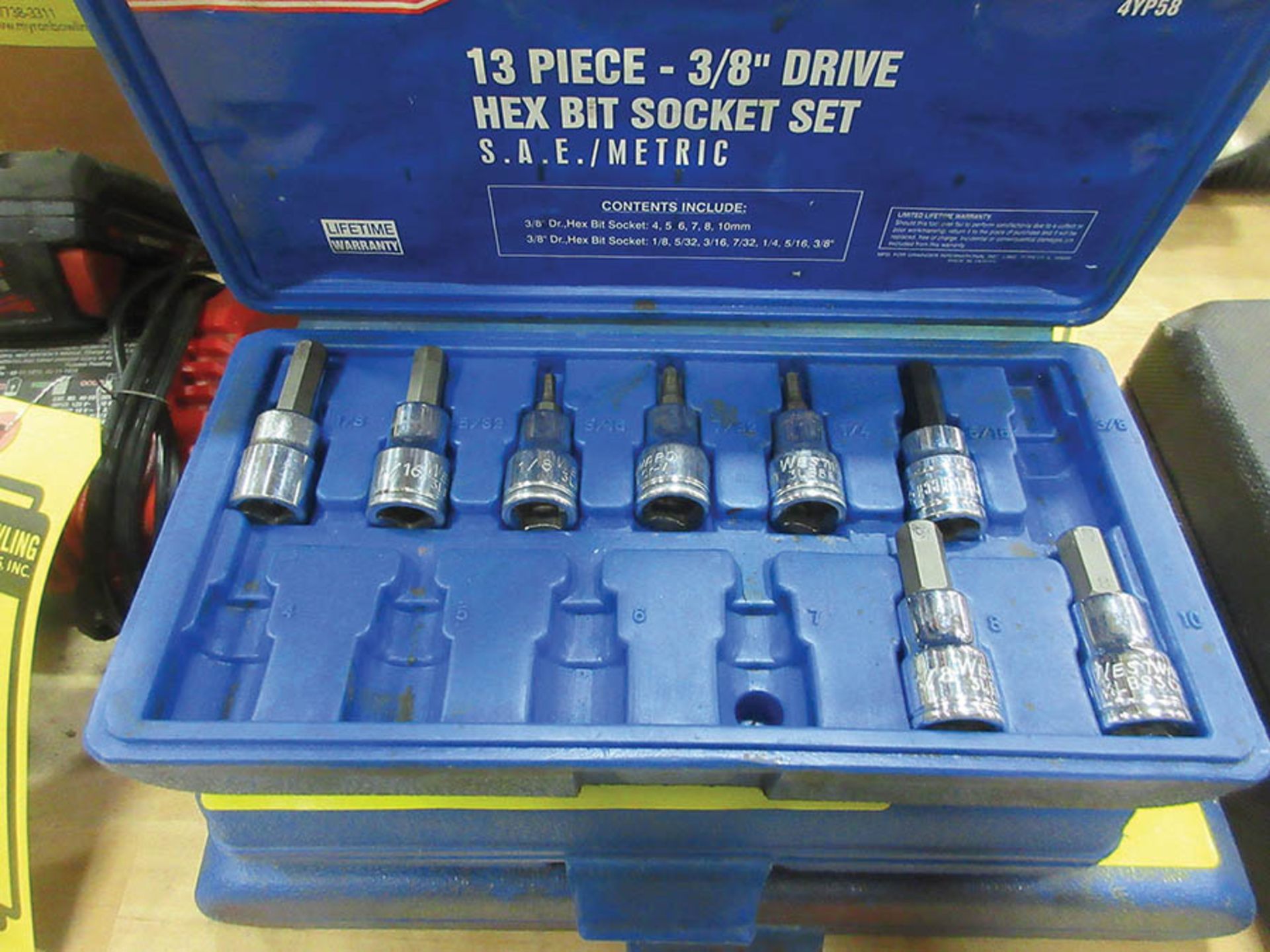 WESTWARD SOCKET SETS: IMPACT, HEX DRIVES, STANDARD/ METRIC