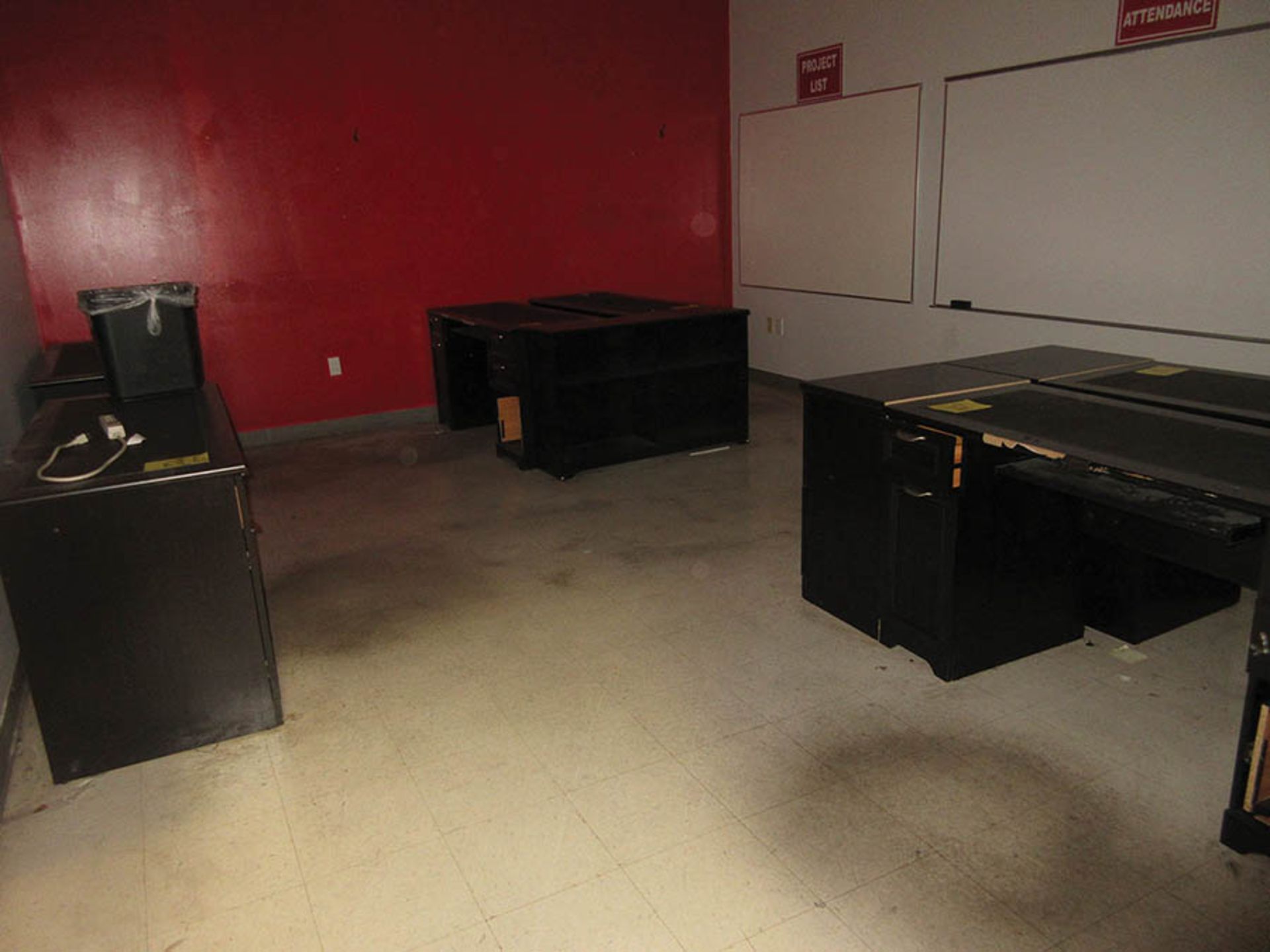 FURNITURE CONTENTS OF (2) OFFICES; (8) DESKS, (4) FILE CABINETS - Image 2 of 2