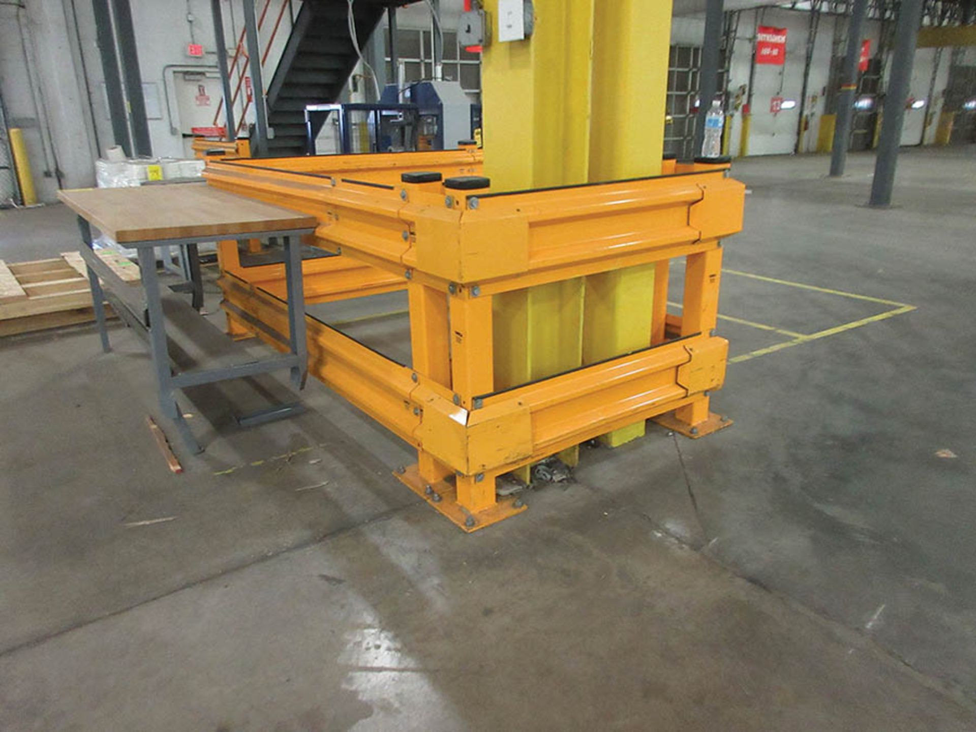 YELLOW GUARDRAIL THROUGHOUT PLANT (ANYTHING PROTECTING FIRE, ELECTRICAL, OR FURNACES MUST STAY IN - Image 3 of 6