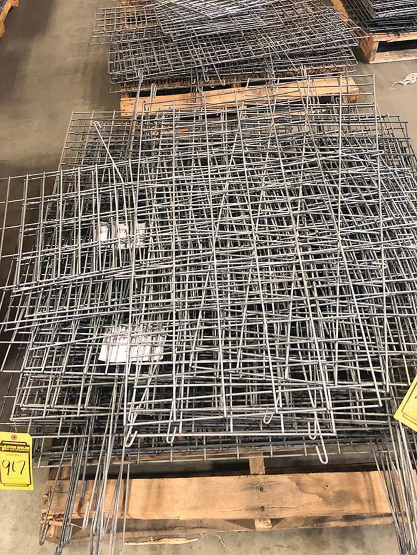 (16) SKIDS OF WIRE MESH DIVIDERS 42'` X 27'`, UNBANDED