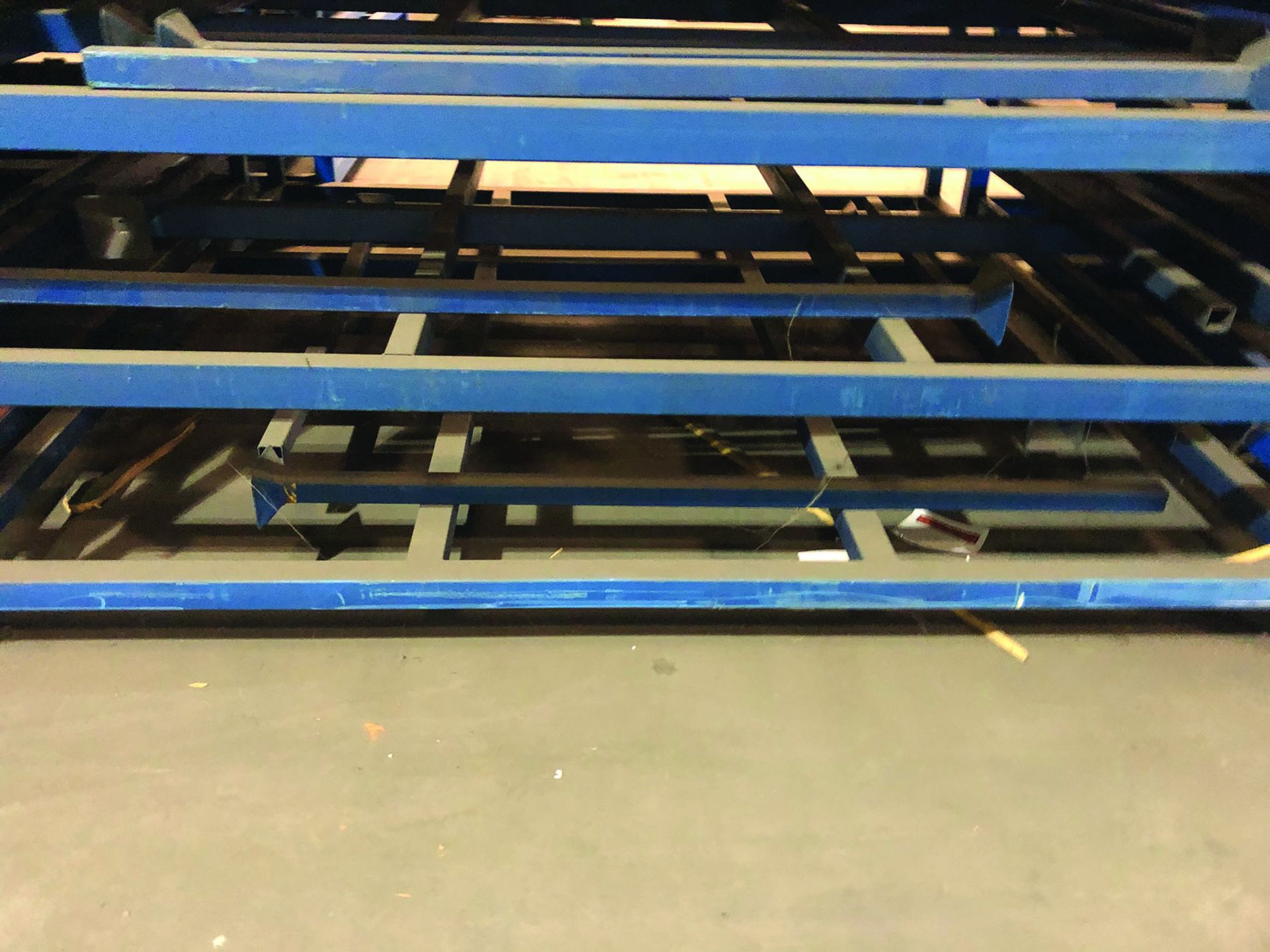 (X39) PORTABLE STACKING RACK, 81'` X 81'` UNBANDED - Image 2 of 3