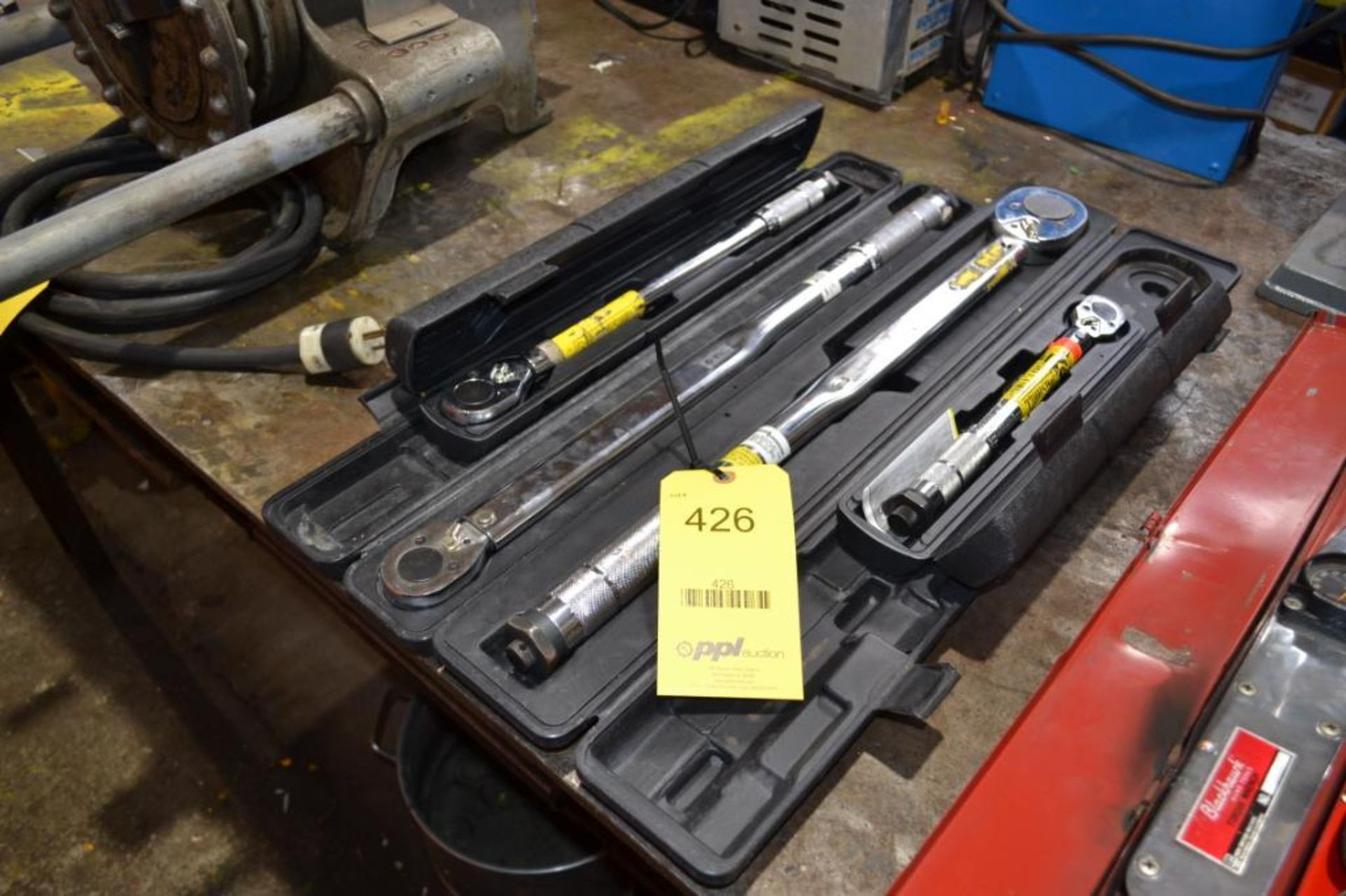 LOT: (4) ASSORTED TORQUE WRENCHES (BUILDING #1)