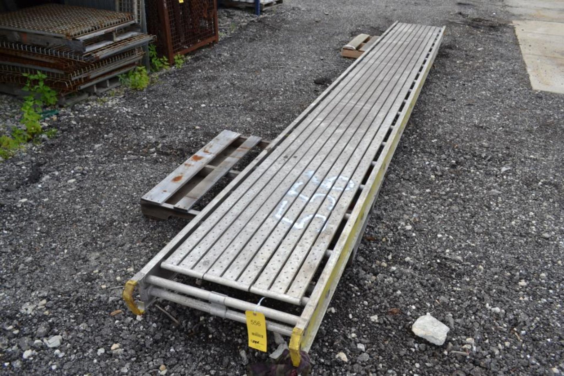 20 FT. X 28 IN. ALUMINUM WALK PLANK (OUTSIDE)