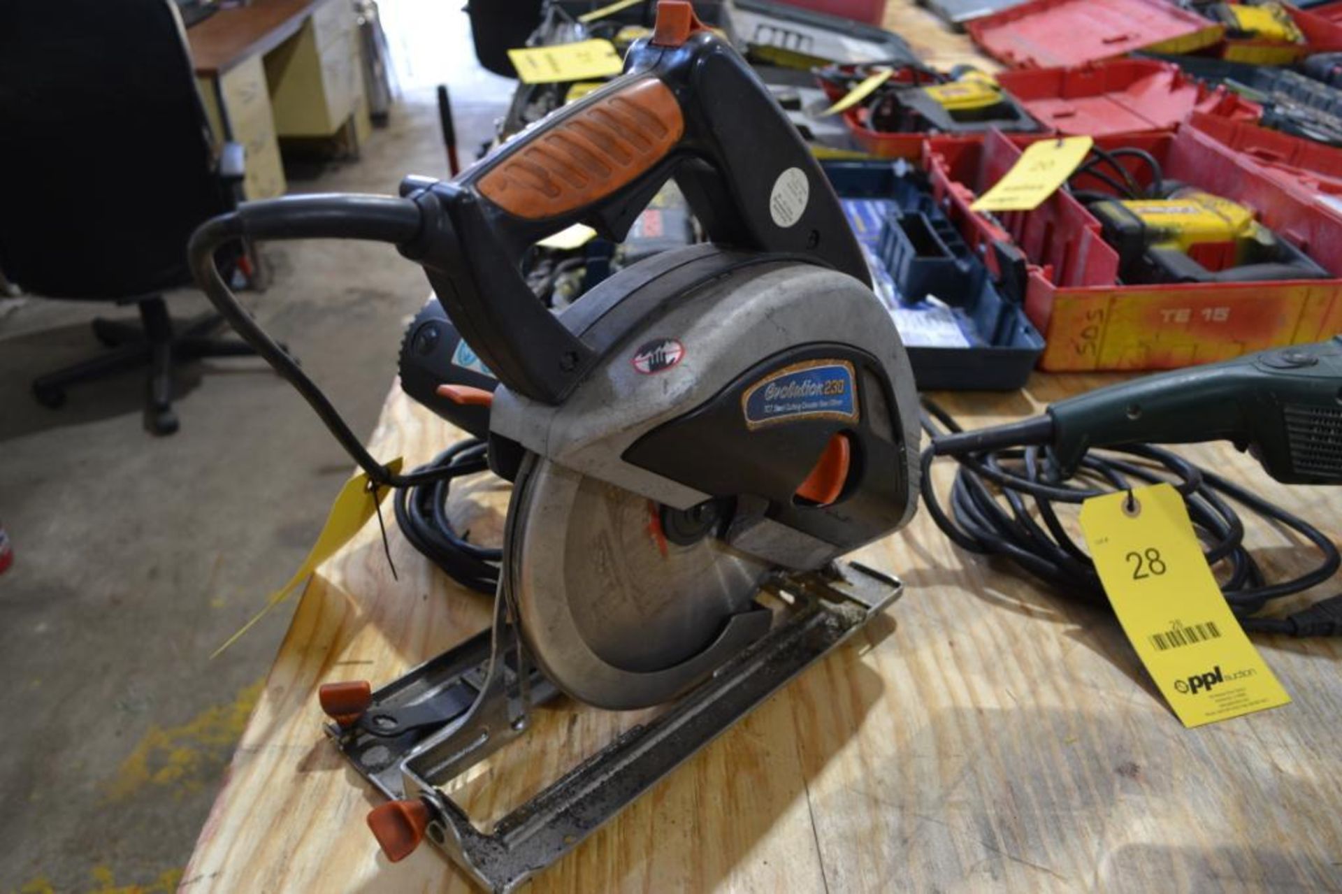 EVOLUTION 230 8 IN. STEEL CUTTING CIRCULAR SAW (BUILDING #1)