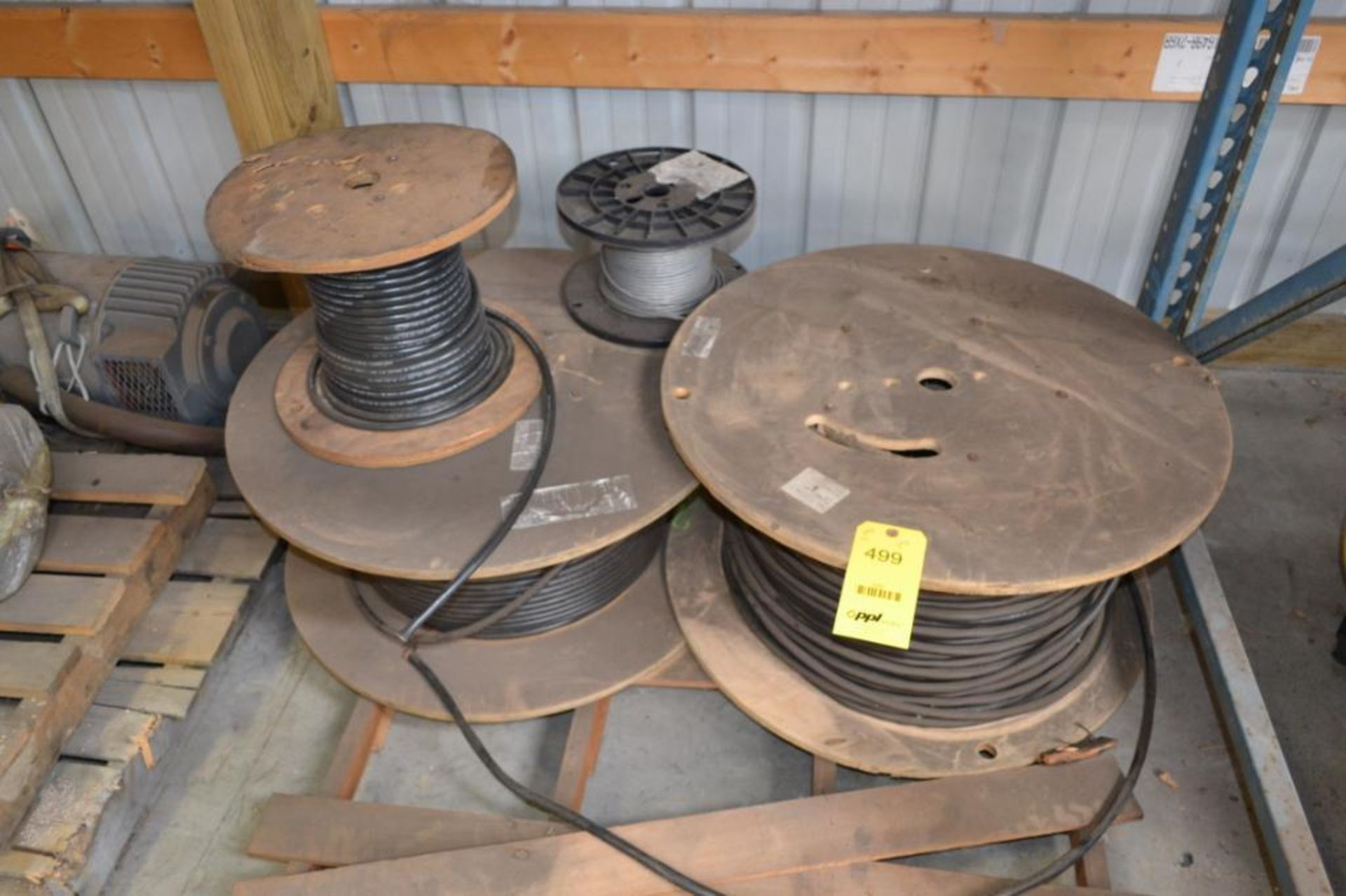 LOT: (3) SPOOLS OF WIRE (BUILDING #3)