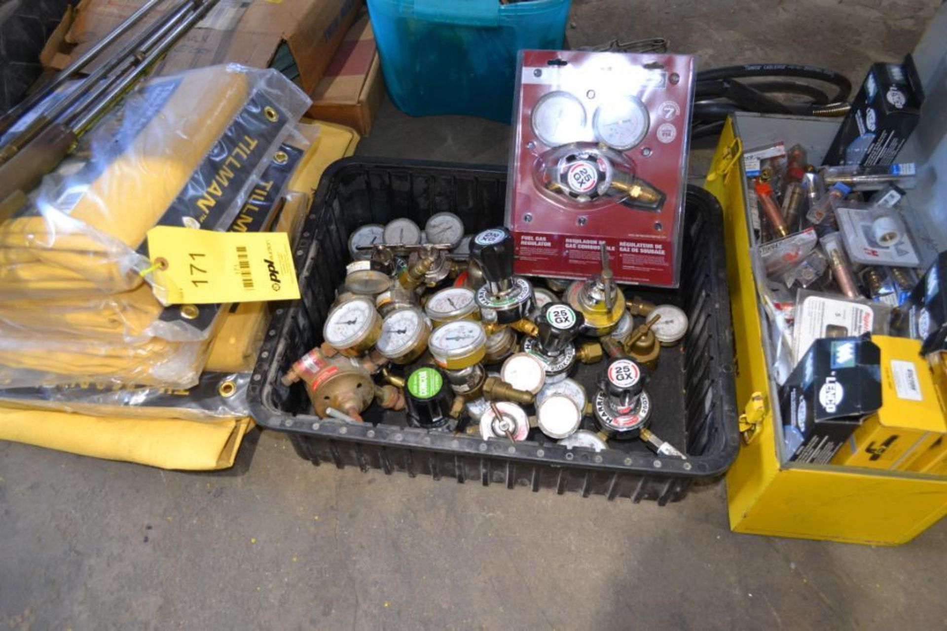 LOT: WELDING & CUTTING PARTS & SUPPLIES (BUILDING #1)