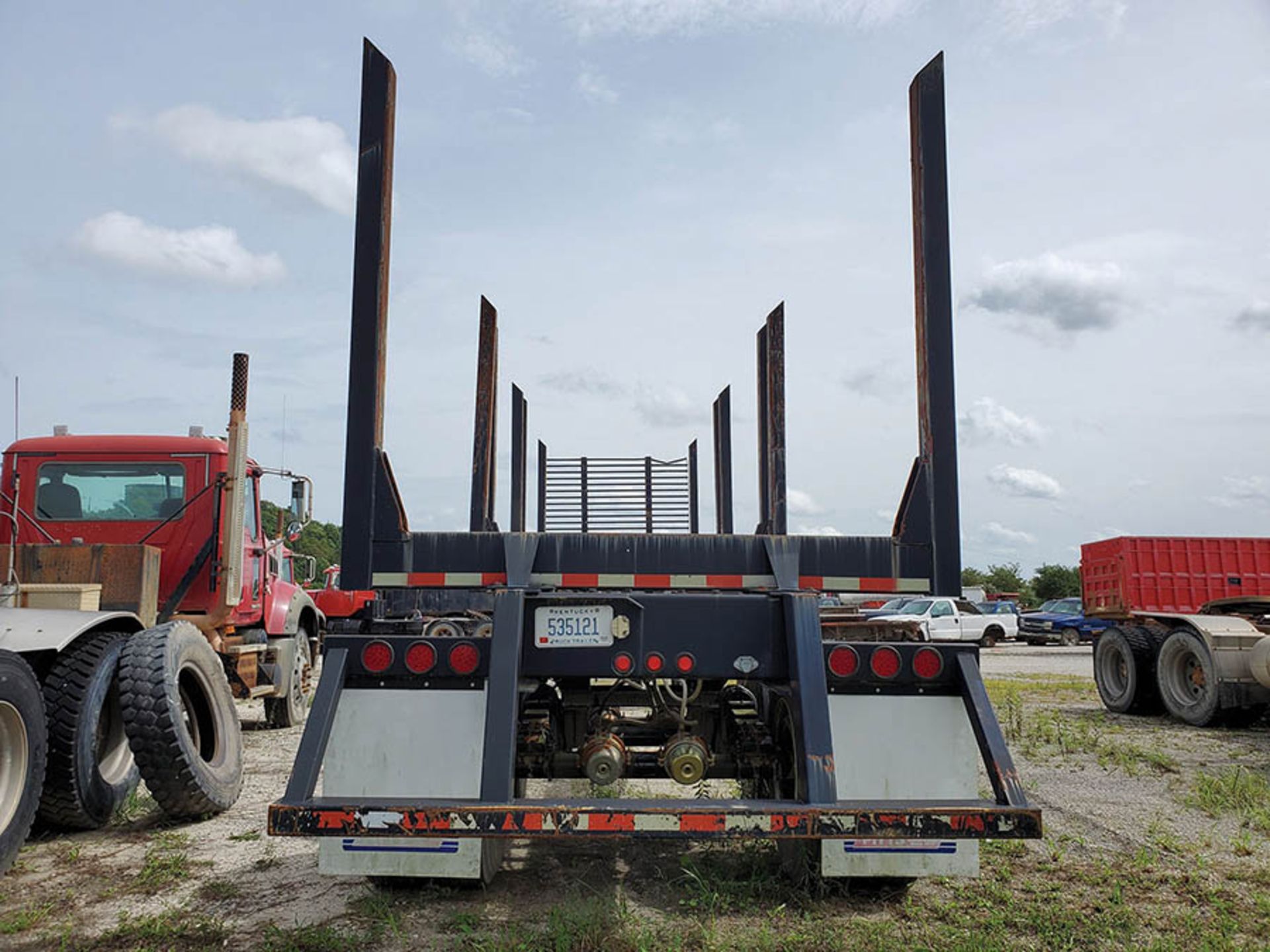 2011 PITTS LT42 TA LOG TRAILER, VIN 5JYLT4229BP110566, CTO 566, LOCATION: MARCO SHOP - Image 8 of 9